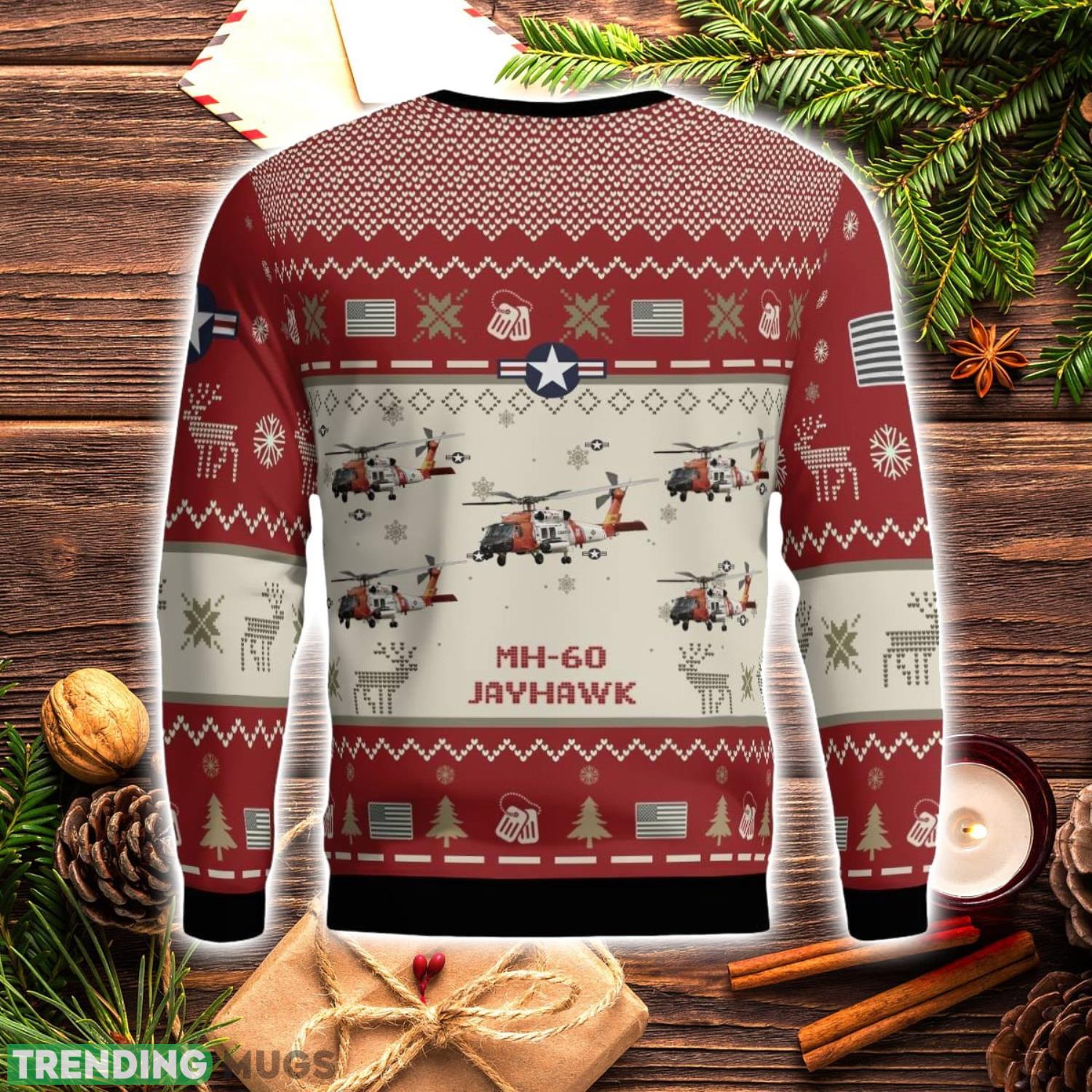 MH 60 Jayhawk MH60 Aircraft Red Ugly Christmas Sweater Christmas Gift Veteran USA Air Force 3D Sweater 3D Sweater MH 60 Jayhawk MH60 Aircraft Red Ugly Christmas Sweater Christmas Gift Veteran USA Air Force 3D Sweater 3D Sweater