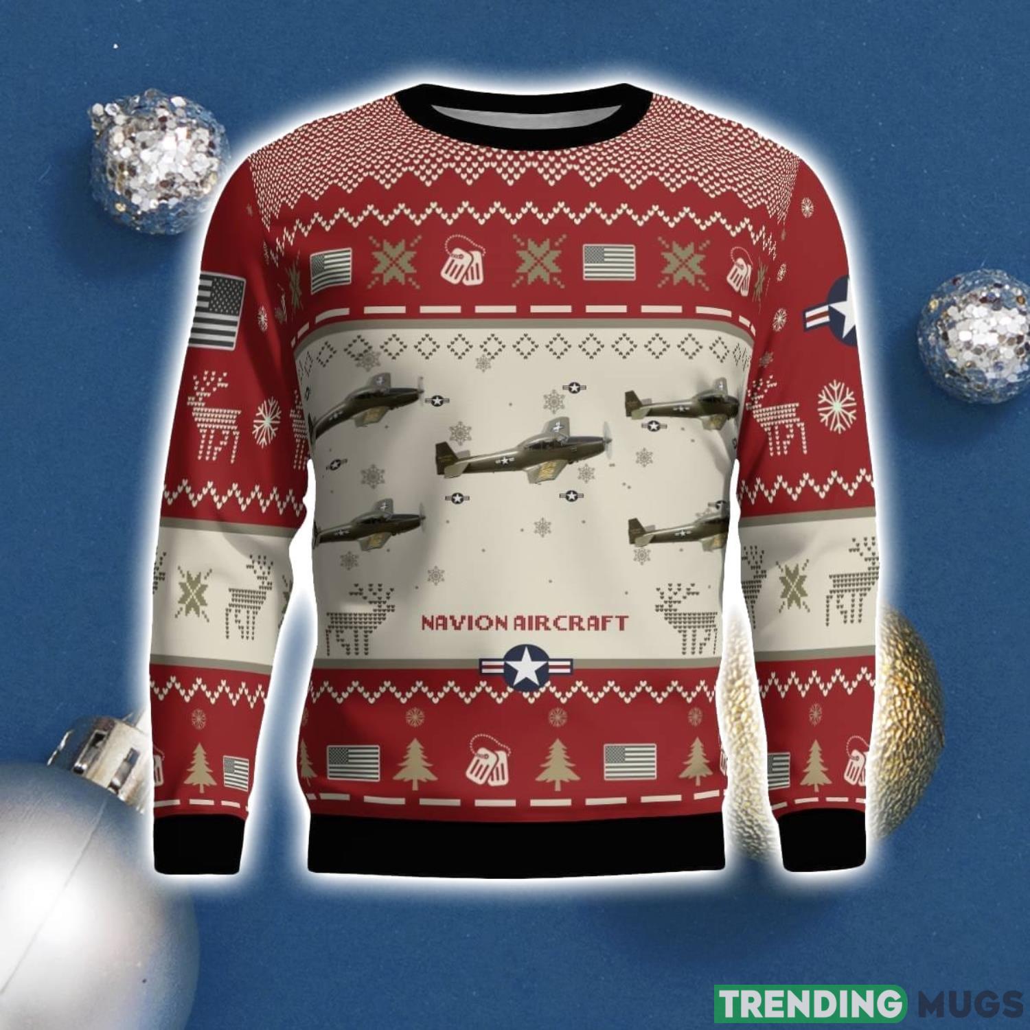 Navion Aircraft Aircraft Ugly Christmas Sweater Christmas Gift Veteran 3D Sweater 3D Sweater Navion Aircraft Aircraft Ugly Christmas Sweater Christmas Gift Veteran 3D Sweater 3D Sweater