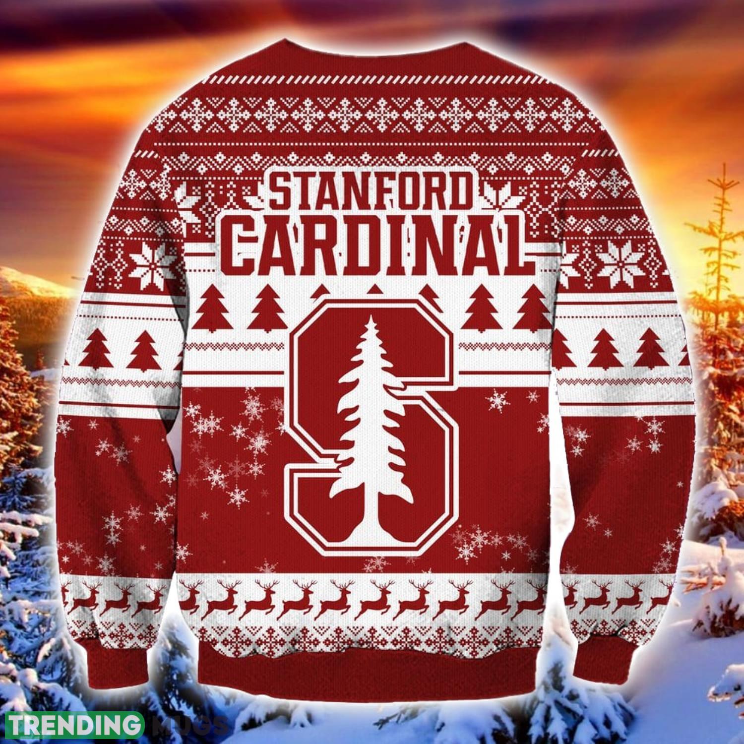 NCAA Stanford Cardinal Grinch Ugly Christmas Sweater Trending Sweater For 2023 Christmas Holidays 3D Sweater NCAA Stanford Cardinal Grinch Ugly Christmas Sweater Trending Sweater For 2023 Christmas Holidays 3D Sweater
