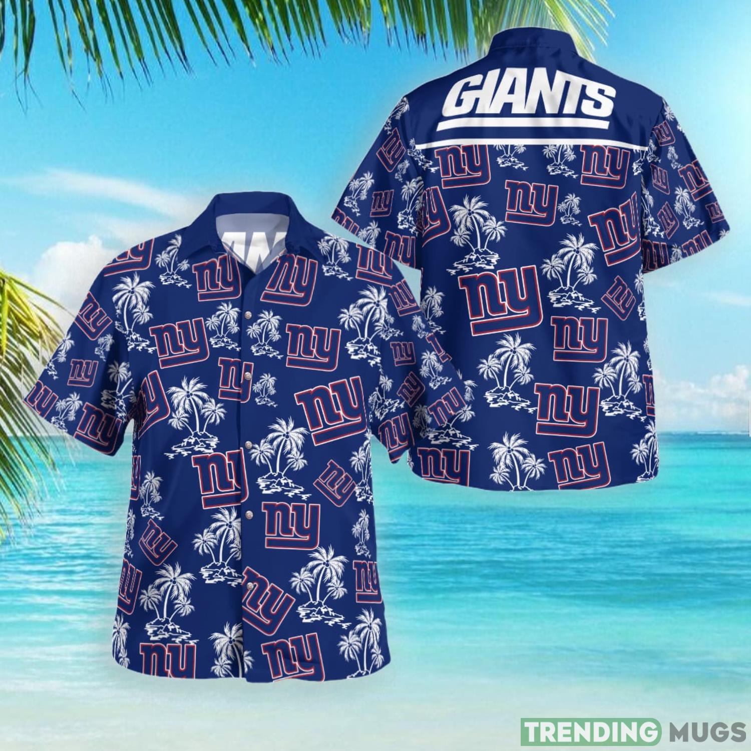 New York Giants Logo Printed Tropical Hawaiian Shirt Summer Holiday Gift For Men And Women Product Photo 1 New York Giants Logo Printed Tropical Hawaiian Shirt Summer Holiday Gift For Men And Women Product Photo 1