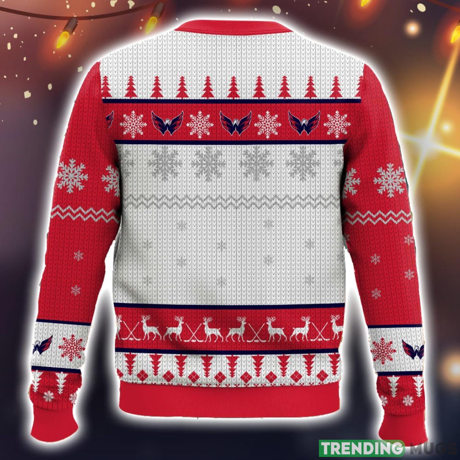 NHL Washington Capitals 3D Ugly Christmas Sweater Men And Women Christmas Gift 3D Sweater NHL Washington Capitals 3D Ugly Christmas Sweater Men And Women Christmas Gift 3D Sweater