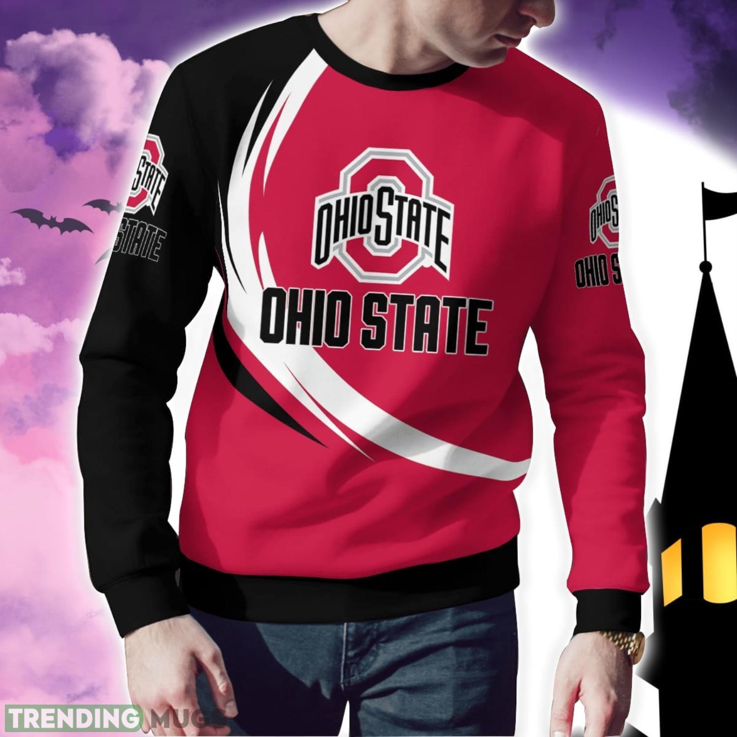 Ohio State Buckeyes Simple Vintage 3D Sweater Christmas Gift For Fans 3D Sweater Ohio State Buckeyes Simple Vintage 3D Sweater Christmas Gift For Fans 3D Sweater