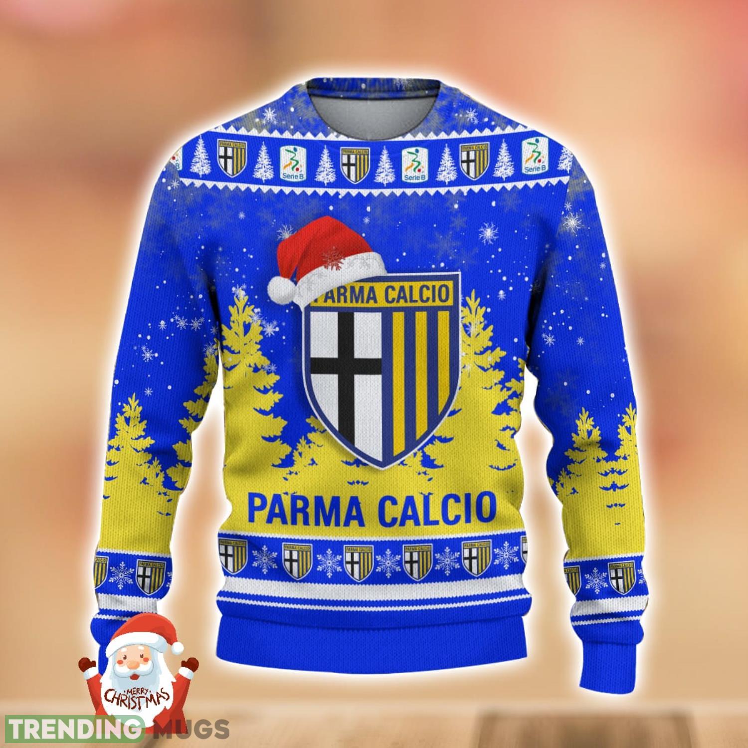Parma Calcio 1913 Ugly Christmas Sweater Holiday Gift Ideas For Men And Women 3D Sweater Parma Calcio 1913 Ugly Christmas Sweater Holiday Gift Ideas For Men And Women 3D Sweater
