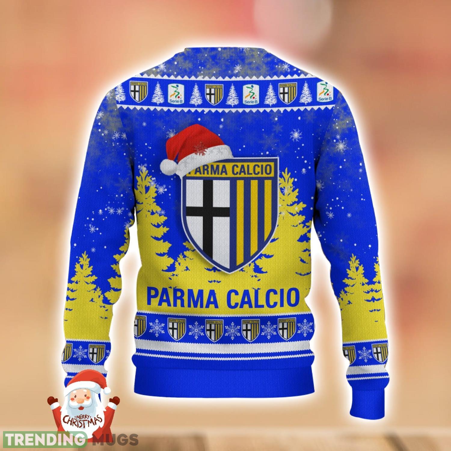 Parma Calcio 1913 Ugly Christmas Sweater Holiday Gift Ideas For Men And Women 3D Sweater Parma Calcio 1913 Ugly Christmas Sweater Holiday Gift Ideas For Men And Women 3D Sweater