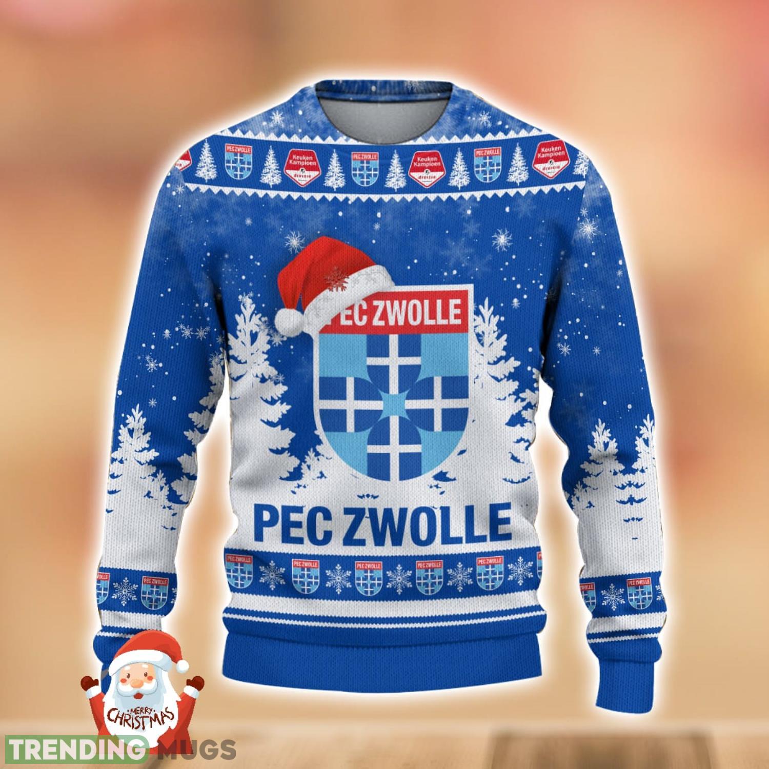 PEC Zwolle 3D Sweater Gift For Men And Women Ugly Christmas Sweater 3D Sweater PEC Zwolle 3D Sweater Gift For Men And Women Ugly Christmas Sweater 3D Sweater