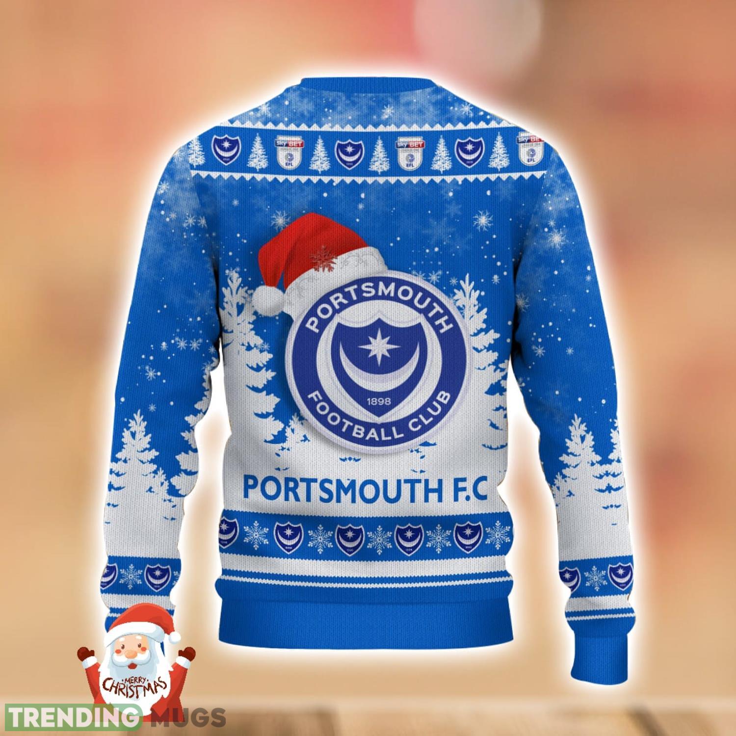 Portsmouth Ugly Christmas Sweater Holiday Gift Ideas For Men And Women 3D Sweater Portsmouth Ugly Christmas Sweater Holiday Gift Ideas For Men And Women 3D Sweater