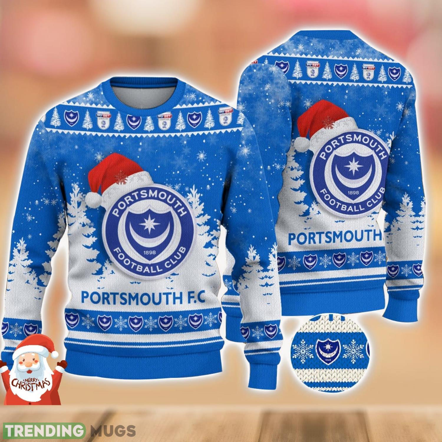 Portsmouth Ugly Christmas Sweater Holiday Gift Ideas For Men And Women Product Photo 1 Portsmouth Ugly Christmas Sweater Holiday Gift Ideas For Men And Women Product Photo 1