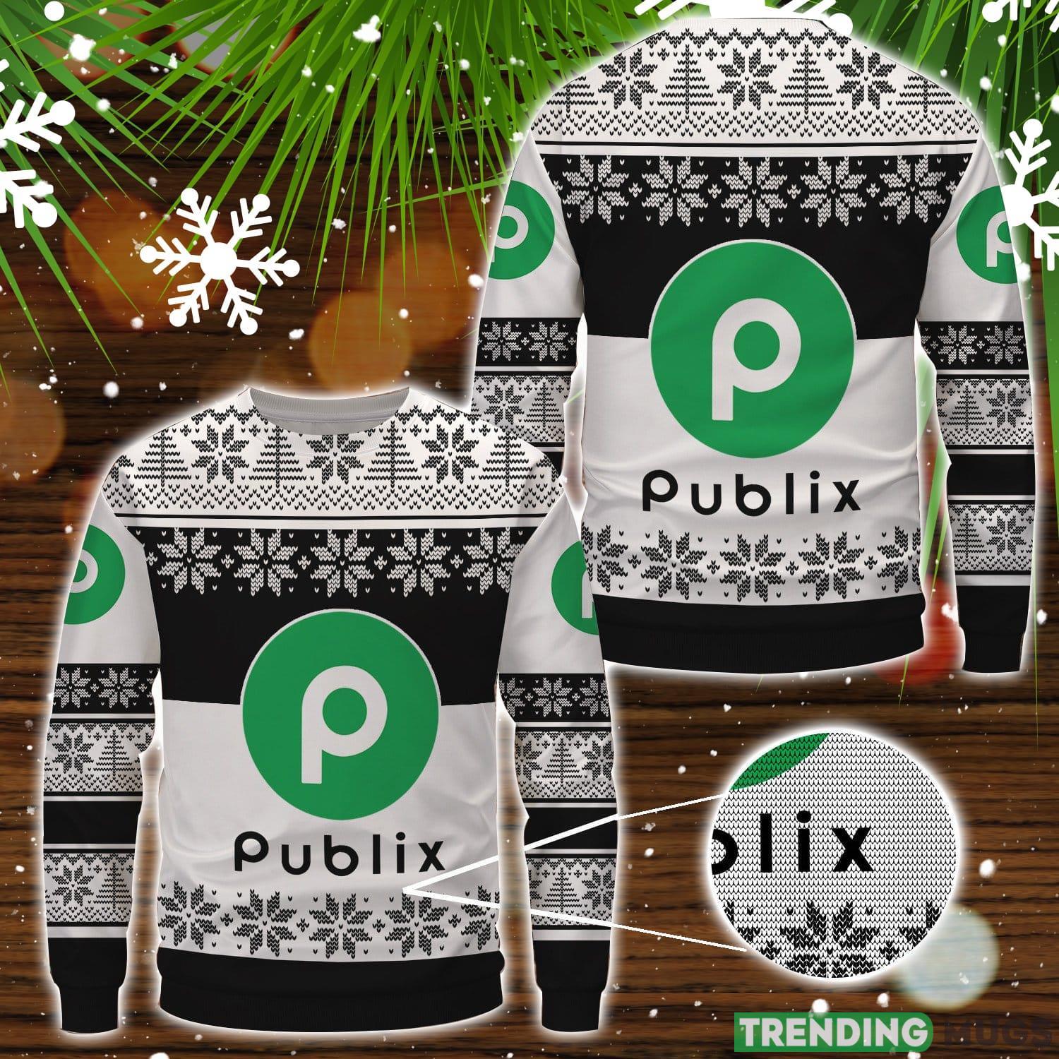 Publix Ugly Sweater Uniform All Over printed Sweater Product Photo 1 Publix Ugly Sweater Uniform All Over printed Sweater Product Photo 1