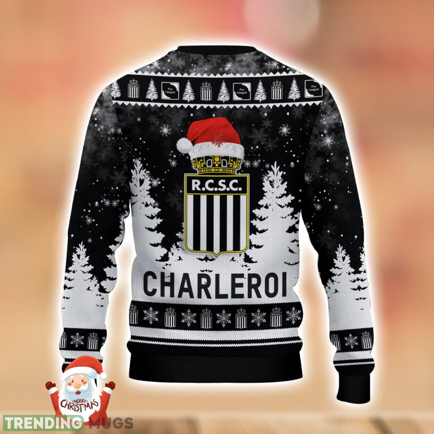R. Charleroi S.C Ugly Christmas Sweater Holiday Gift Ideas For Men And Women 3D Sweater R. Charleroi S.C Ugly Christmas Sweater Holiday Gift Ideas For Men And Women 3D Sweater