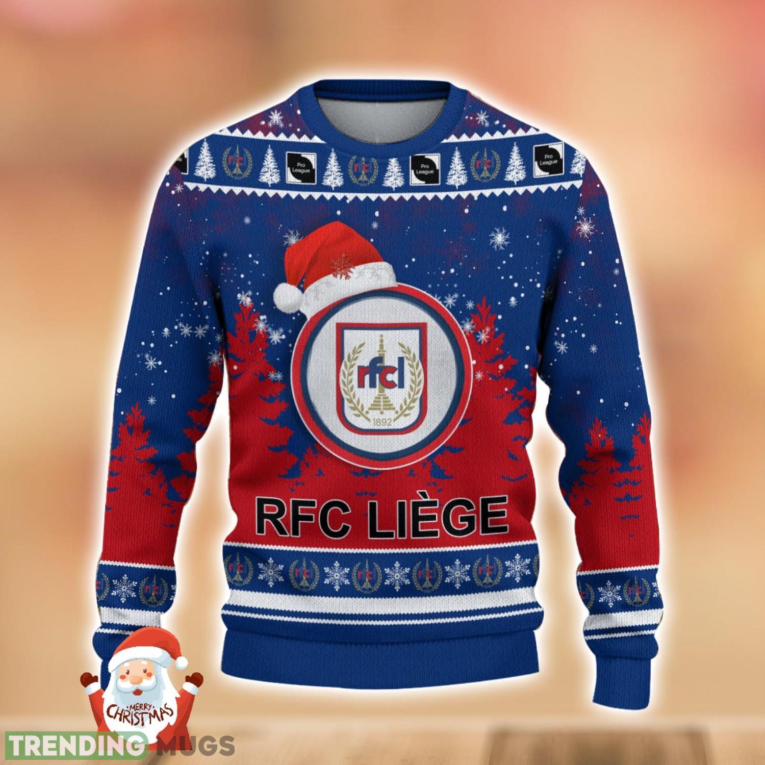 RFC Liege Ugly Christmas Sweater Holiday Gift Ideas For Men And Women 3D Sweater RFC Liege Ugly Christmas Sweater Holiday Gift Ideas For Men And Women 3D Sweater