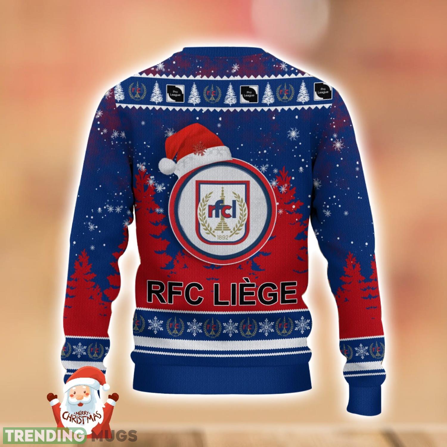 RFC Liege Ugly Christmas Sweater Holiday Gift Ideas For Men And Women 3D Sweater RFC Liege Ugly Christmas Sweater Holiday Gift Ideas For Men And Women 3D Sweater