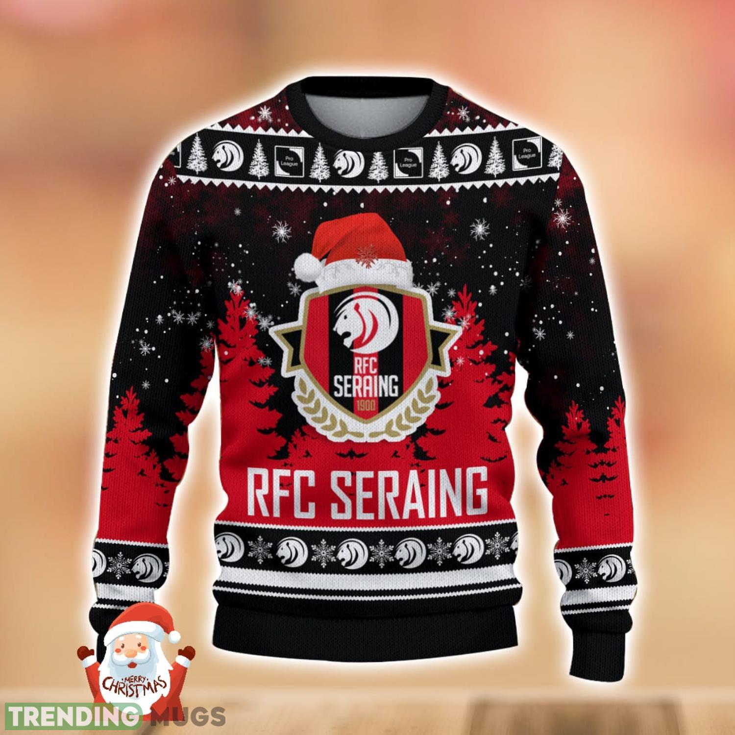 R.F.C. Seraing Ugly Christmas Sweater Holiday Gift Ideas For Men And Women 3D Sweater R.F.C. Seraing Ugly Christmas Sweater Holiday Gift Ideas For Men And Women 3D Sweater