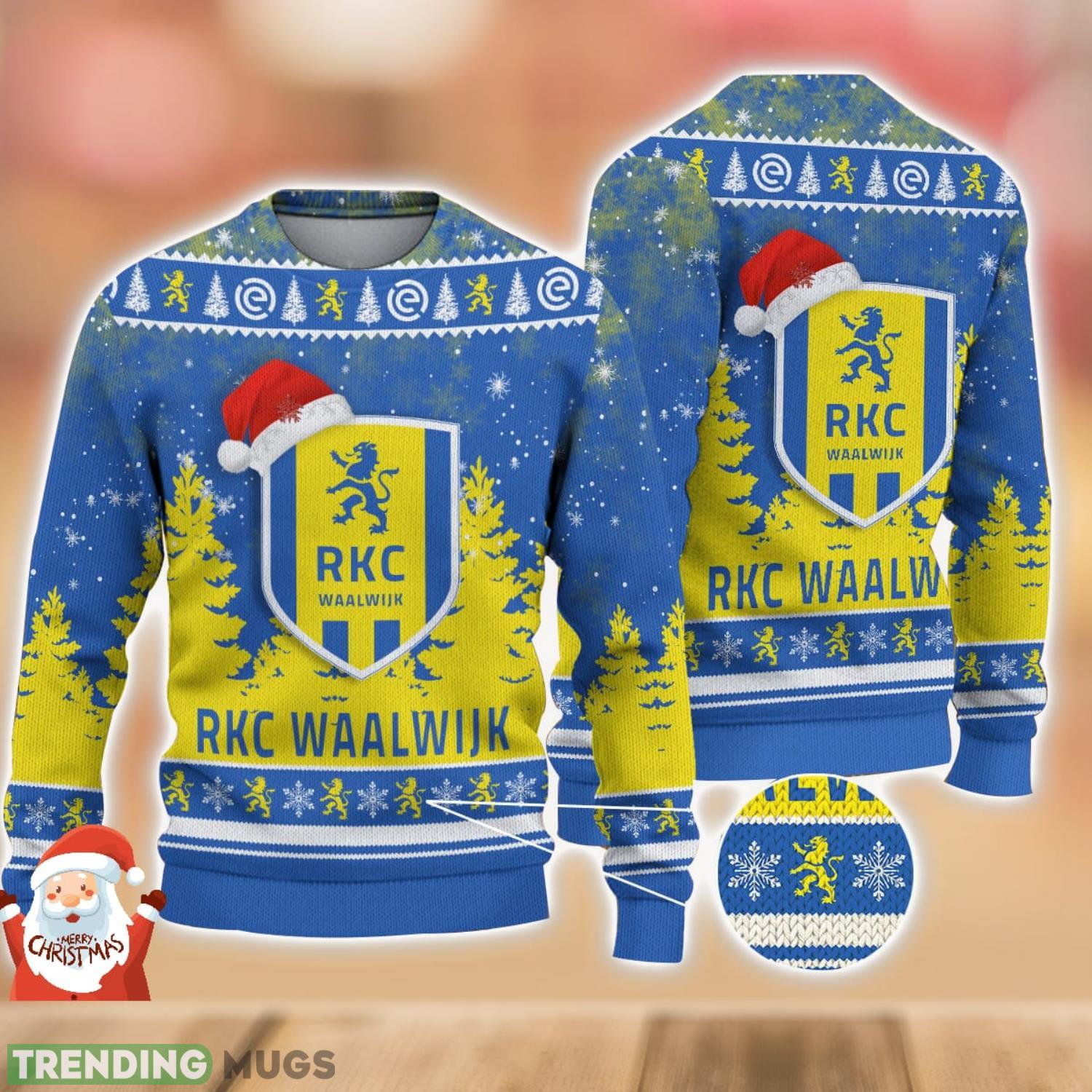 RKC Waalwijk 3D Sweater Gift For Men And Women Ugly Christmas Sweater Product Photo 1 RKC Waalwijk 3D Sweater Gift For Men And Women Ugly Christmas Sweater Product Photo 1