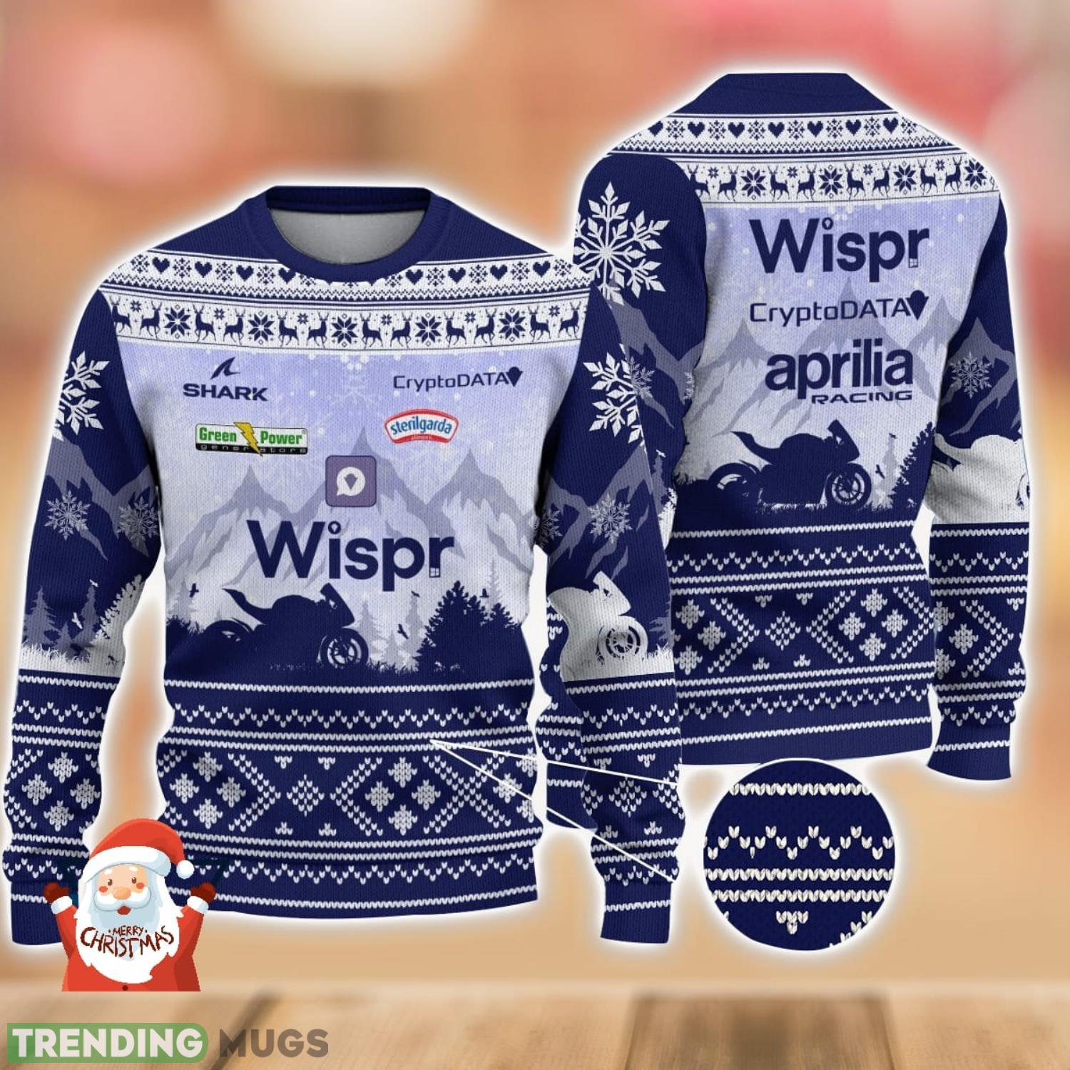 RNF MotoGP Racing 3D Ugly Christmas Sweater Christmas Holiday Gift Custom Name For Men And Women Product Photo 1 RNF MotoGP Racing 3D Ugly Christmas Sweater Christmas Holiday Gift Custom Name For Men And Women Product Photo 1