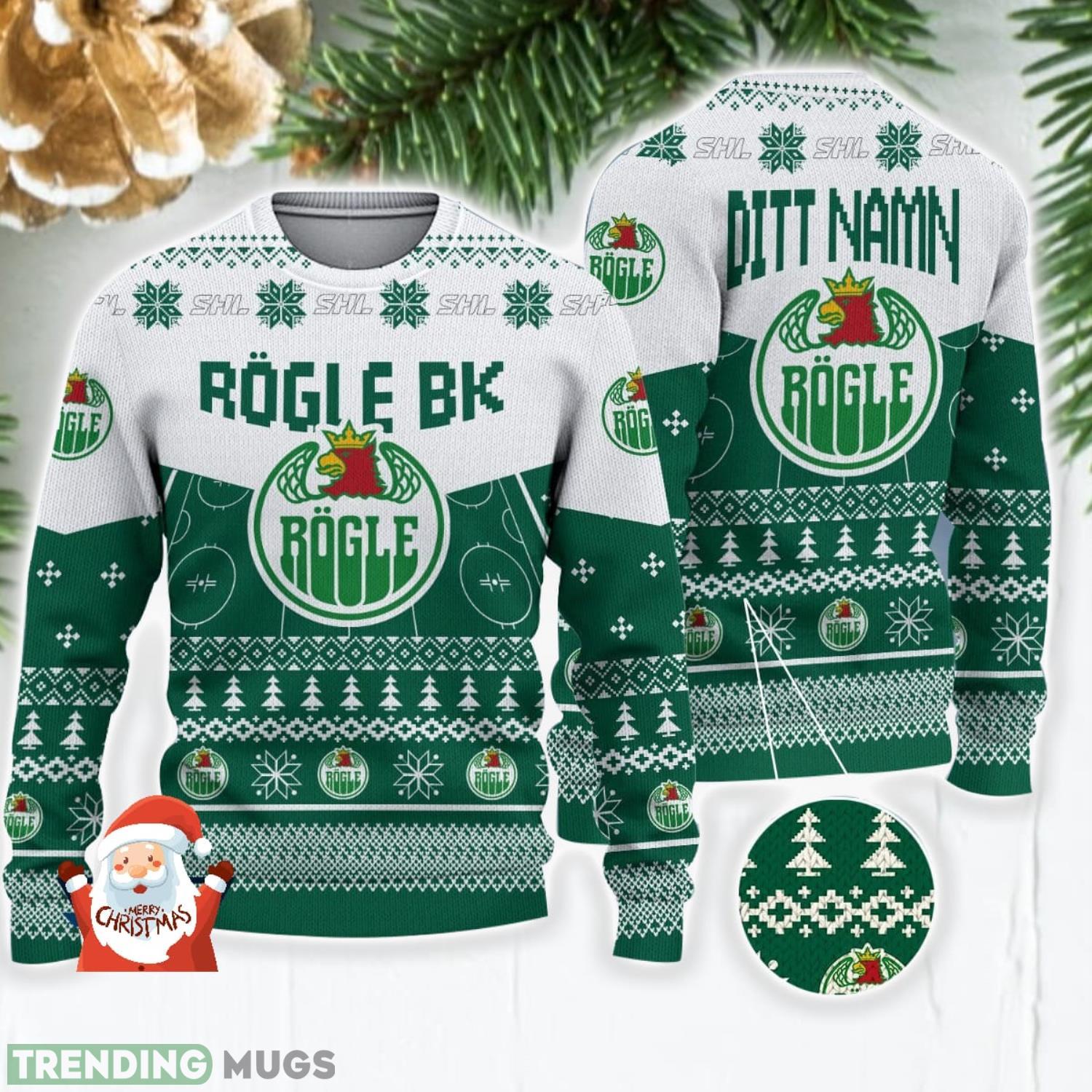 Rogle BK 3D Ugly Christmas Sweater Christmas Holiday Gift Custom Name For Men And Women Product Photo 1 Rogle BK 3D Ugly Christmas Sweater Christmas Holiday Gift Custom Name For Men And Women Product Photo 1