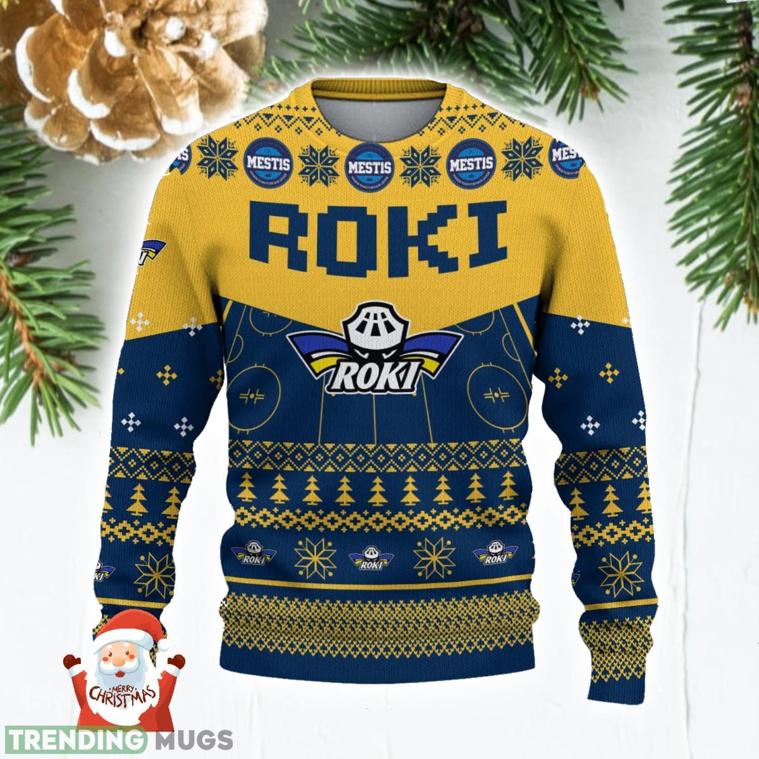 RoKi Hockey 3D Ugly Christmas Sweater Christmas Holiday Gift Custom Name For Men And Women 3D Sweater RoKi Hockey 3D Ugly Christmas Sweater Christmas Holiday Gift Custom Name For Men And Women 3D Sweater