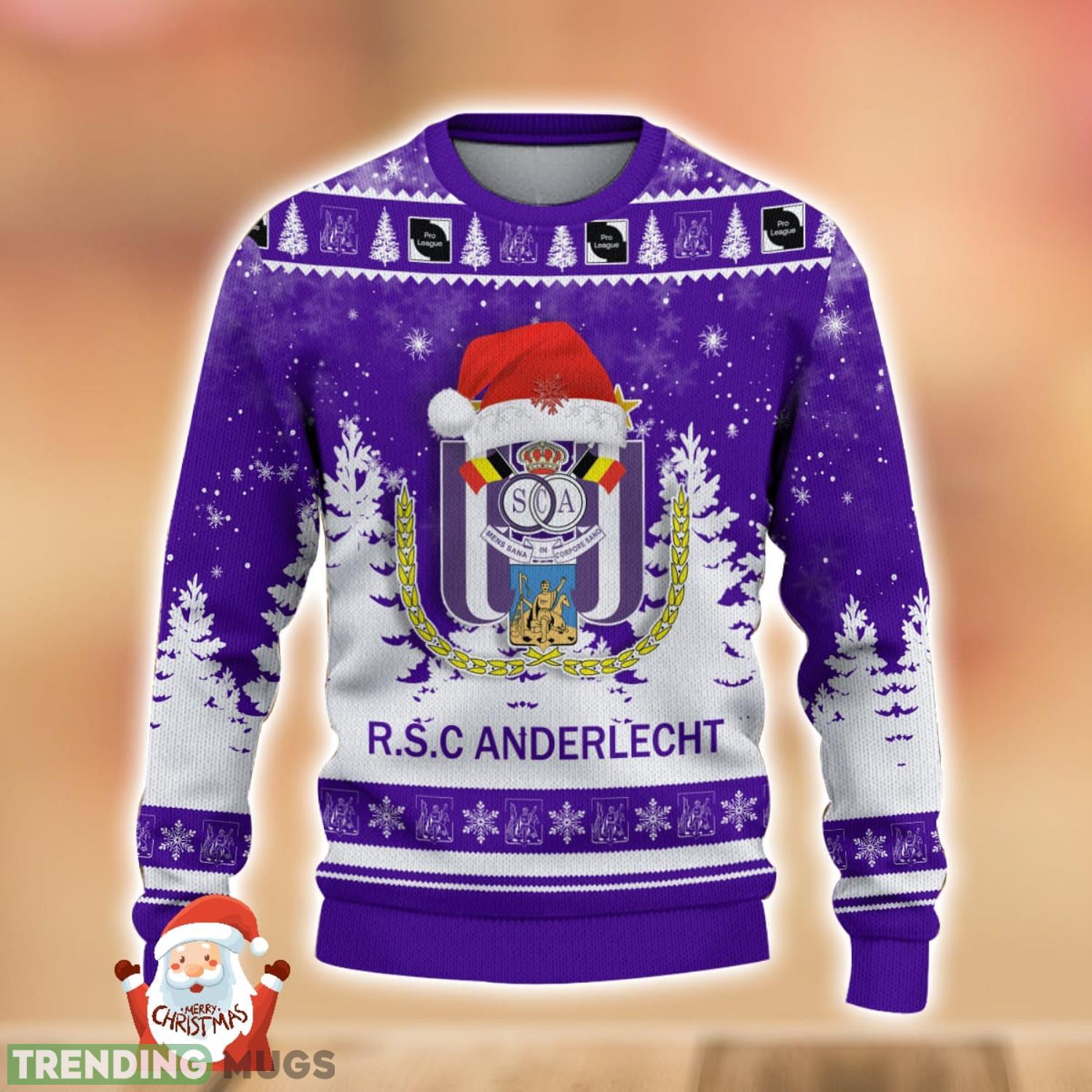 R.S.C. Anderlecht Ugly Christmas Sweater Holiday Gift Ideas For Men And Women 3D Sweater R.S.C. Anderlecht Ugly Christmas Sweater Holiday Gift Ideas For Men And Women 3D Sweater