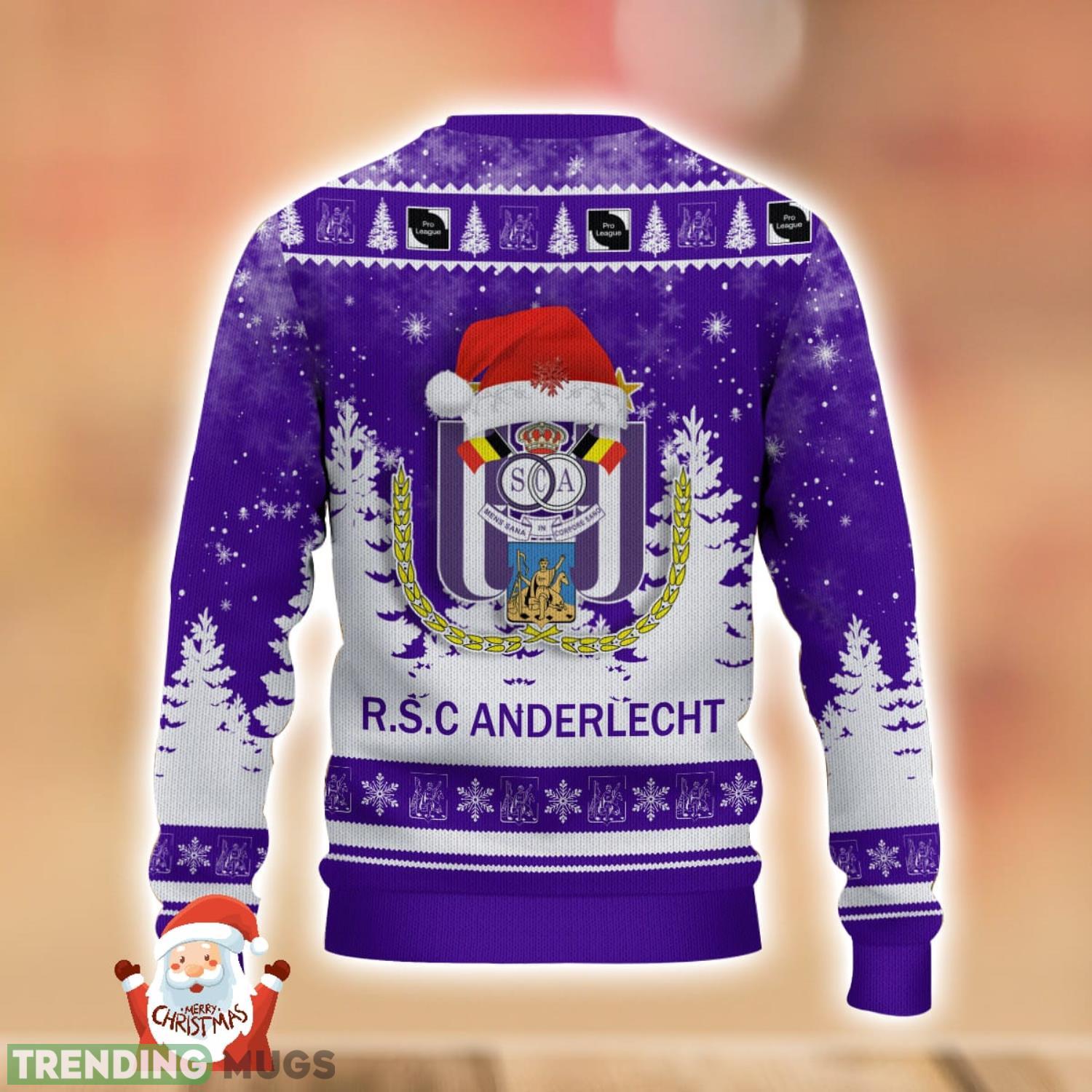 R.S.C. Anderlecht Ugly Christmas Sweater Holiday Gift Ideas For Men And Women 3D Sweater R.S.C. Anderlecht Ugly Christmas Sweater Holiday Gift Ideas For Men And Women 3D Sweater