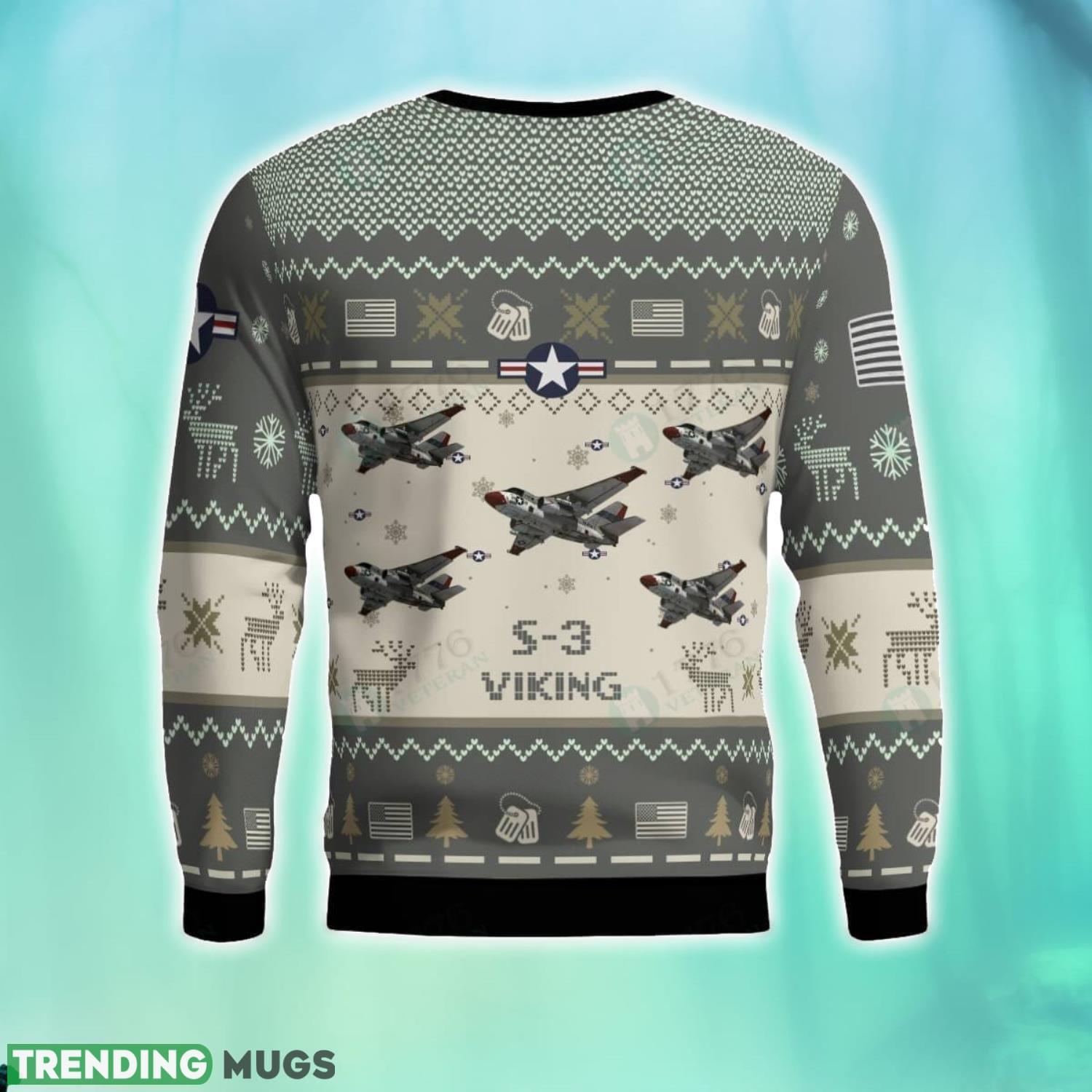 S 3 Viking S3 3D Aircraft Ugly Sweater Christmas Gift For Men And Women 3D Sweater S 3 Viking S3 3D Aircraft Ugly Sweater Christmas Gift For Men And Women 3D Sweater
