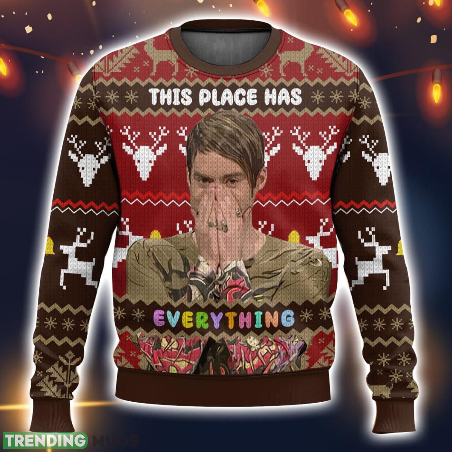 Saturday Night Live Stefon Ugly Christmas Sweater 2023 Christmas Gift 3D Sweater Product Photo 1 Saturday Night Live Stefon Ugly Christmas Sweater 2023 Christmas Gift 3D Sweater Product Photo 1
