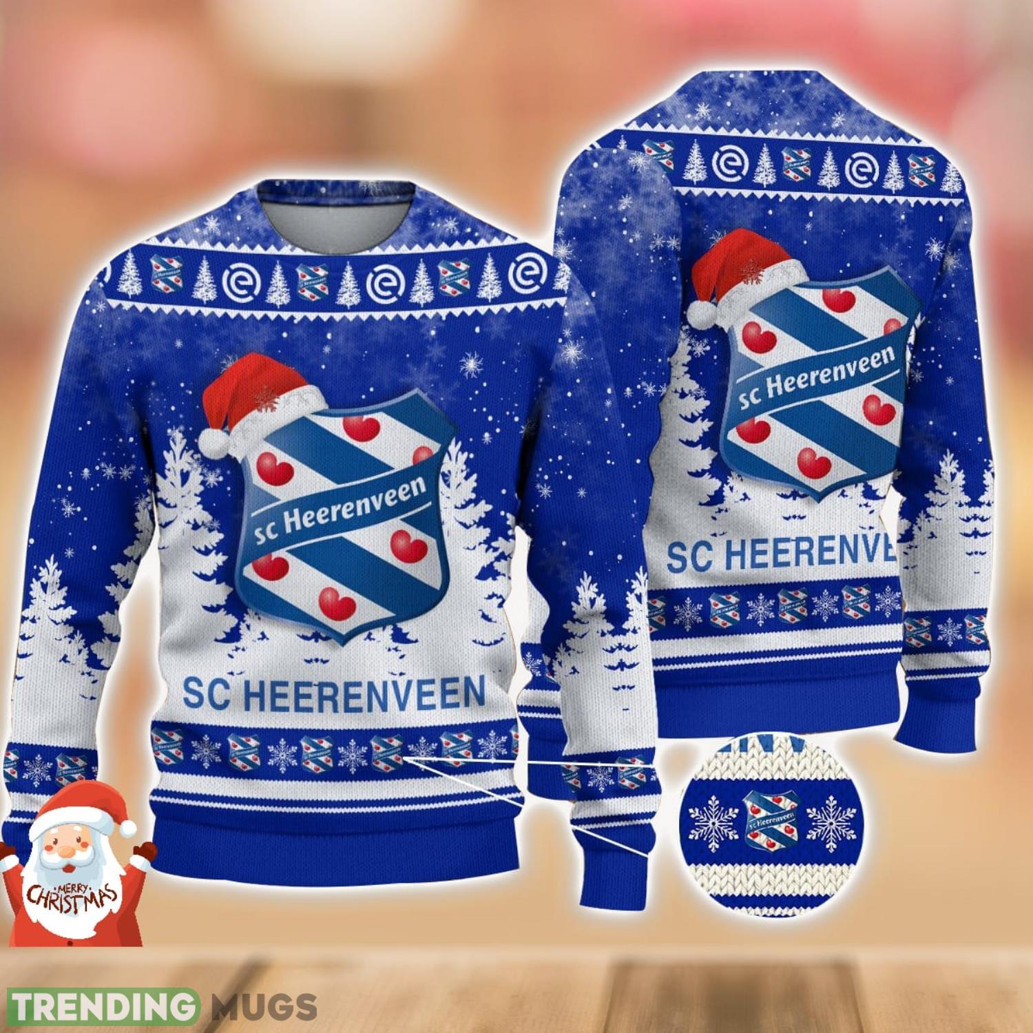 SC Heerenveen 3D Sweater Gift For Men And Women Ugly Christmas Sweater Product Photo 1 SC Heerenveen 3D Sweater Gift For Men And Women Ugly Christmas Sweater Product Photo 1