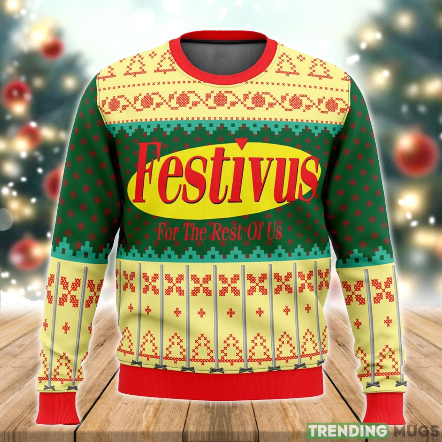 Seinfeld Ugly Christmas Sweater New Trending Christmas Sweater Gift Product Photo 1 Seinfeld Ugly Christmas Sweater New Trending Christmas Sweater Gift Product Photo 1