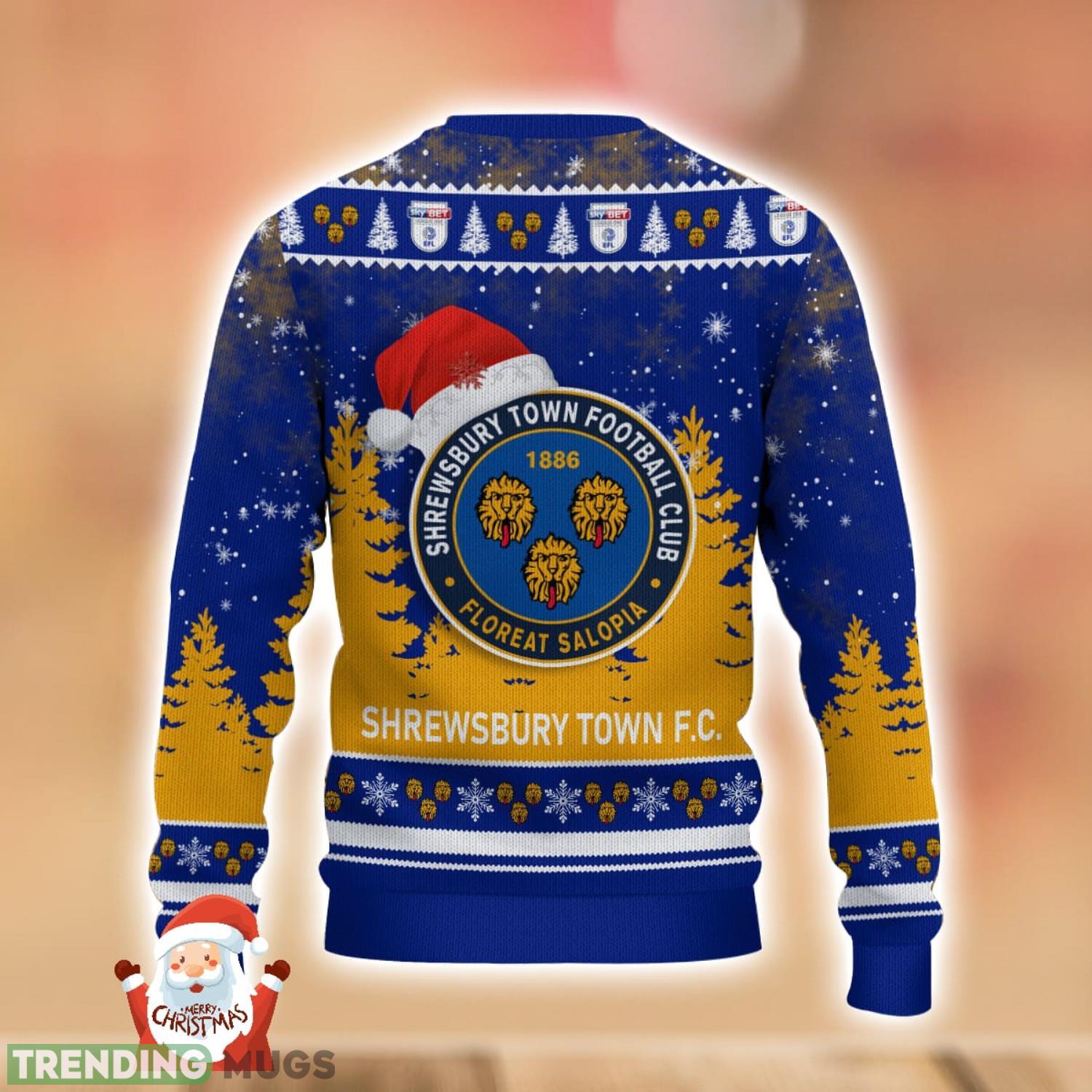 Shrewsbury Town Ugly Christmas Sweater Holiday Gift Ideas For Men And Women 3D Sweater Shrewsbury Town Ugly Christmas Sweater Holiday Gift Ideas For Men And Women 3D Sweater