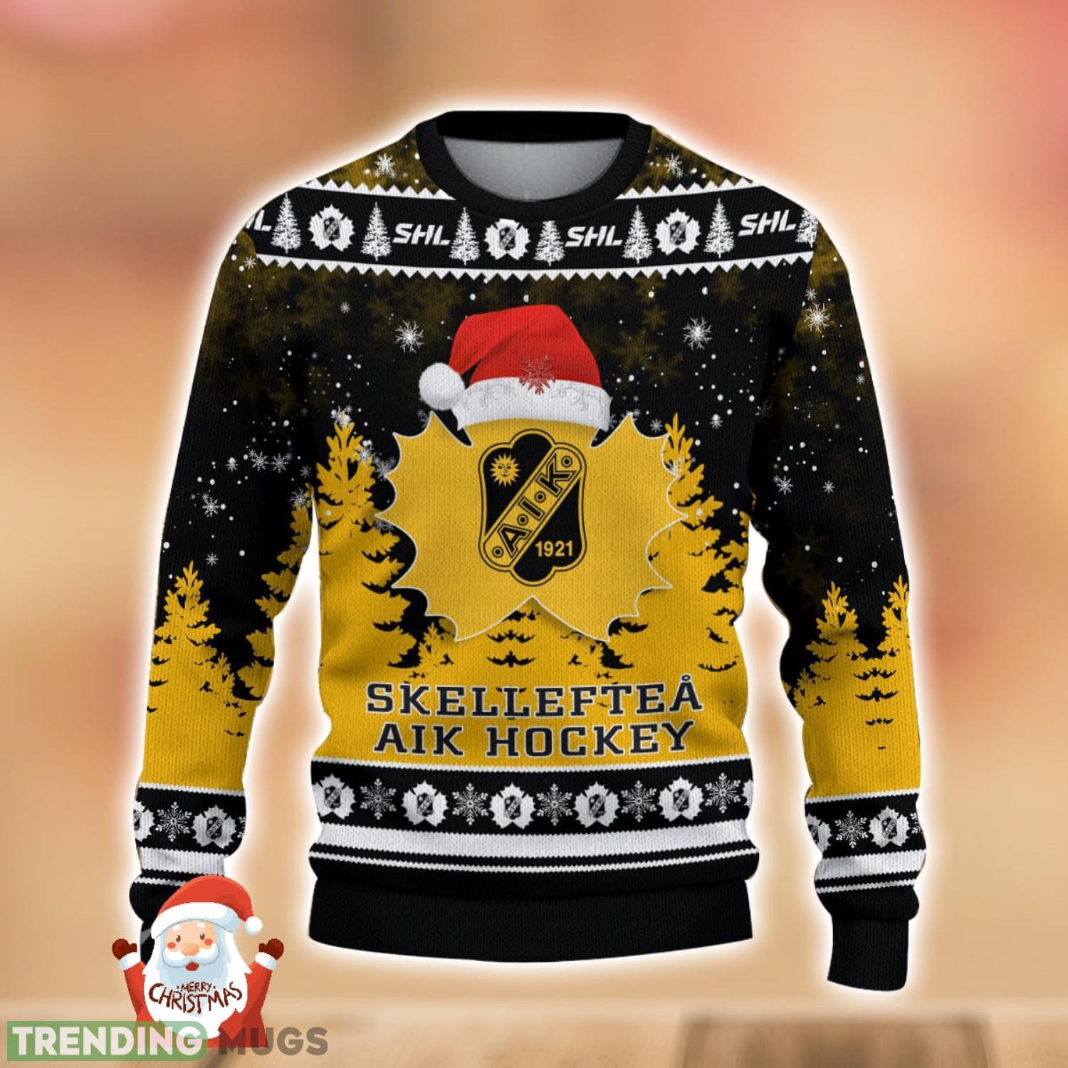 Skelleftea AIK Ugly Christmas Sweater Holiday Gift Ideas For Men And Women 3D Sweater Skelleftea AIK Ugly Christmas Sweater Holiday Gift Ideas For Men And Women 3D Sweater
