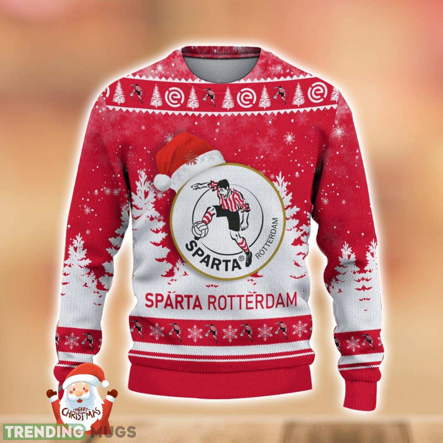 Sparta Rotterdam 3D Sweater Gift For Men And Women Ugly Christmas Sweater 3D Sweater Sparta Rotterdam 3D Sweater Gift For Men And Women Ugly Christmas Sweater 3D Sweater