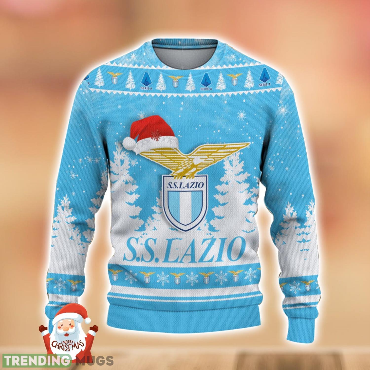 S.S. Lazio Ugly Christmas Sweater Holiday Gift Ideas For Men And Women 3D Sweater S.S. Lazio Ugly Christmas Sweater Holiday Gift Ideas For Men And Women 3D Sweater