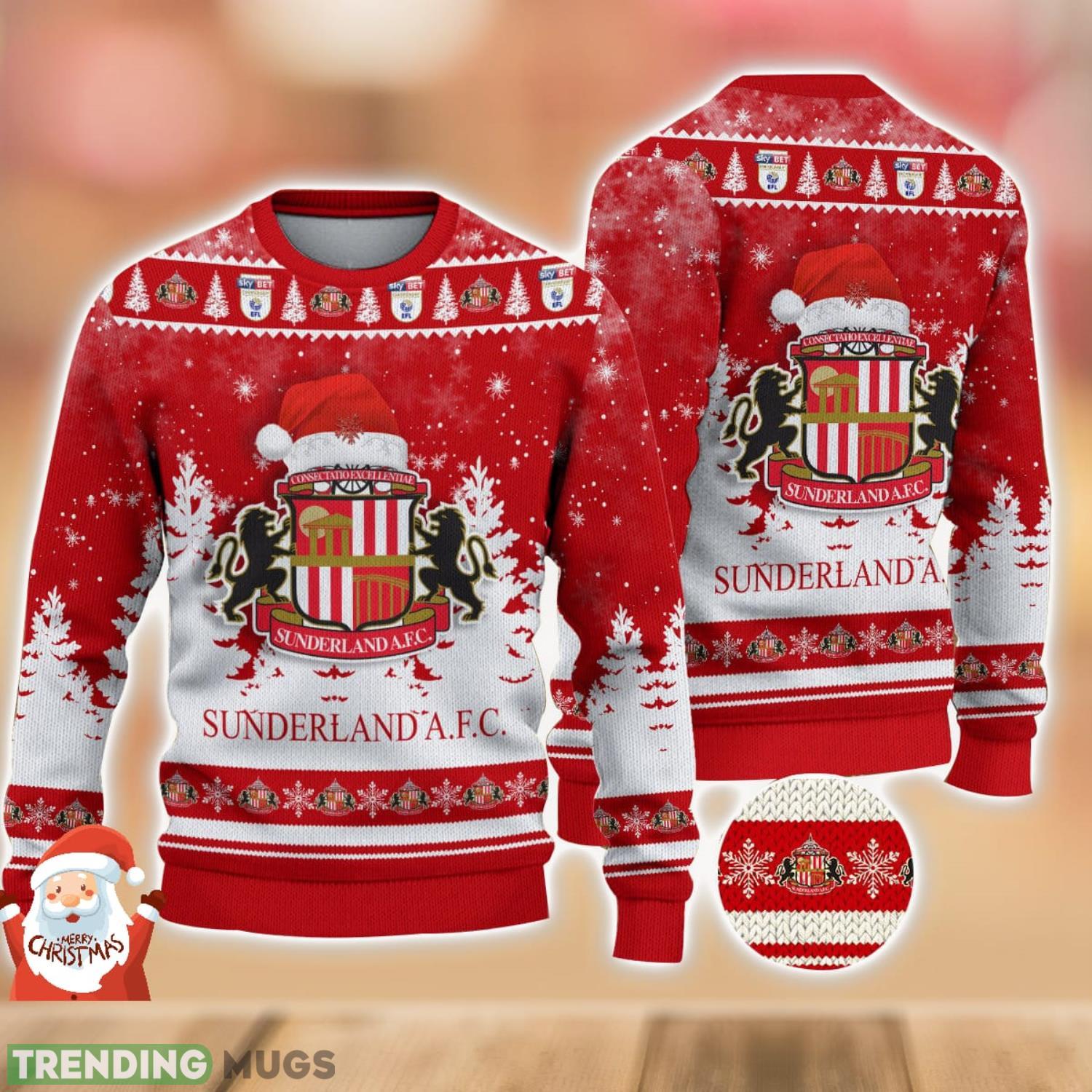 Sunderland Ugly Christmas Sweater Holiday Gift Ideas For Men And Women Product Photo 1 Sunderland Ugly Christmas Sweater Holiday Gift Ideas For Men And Women Product Photo 1