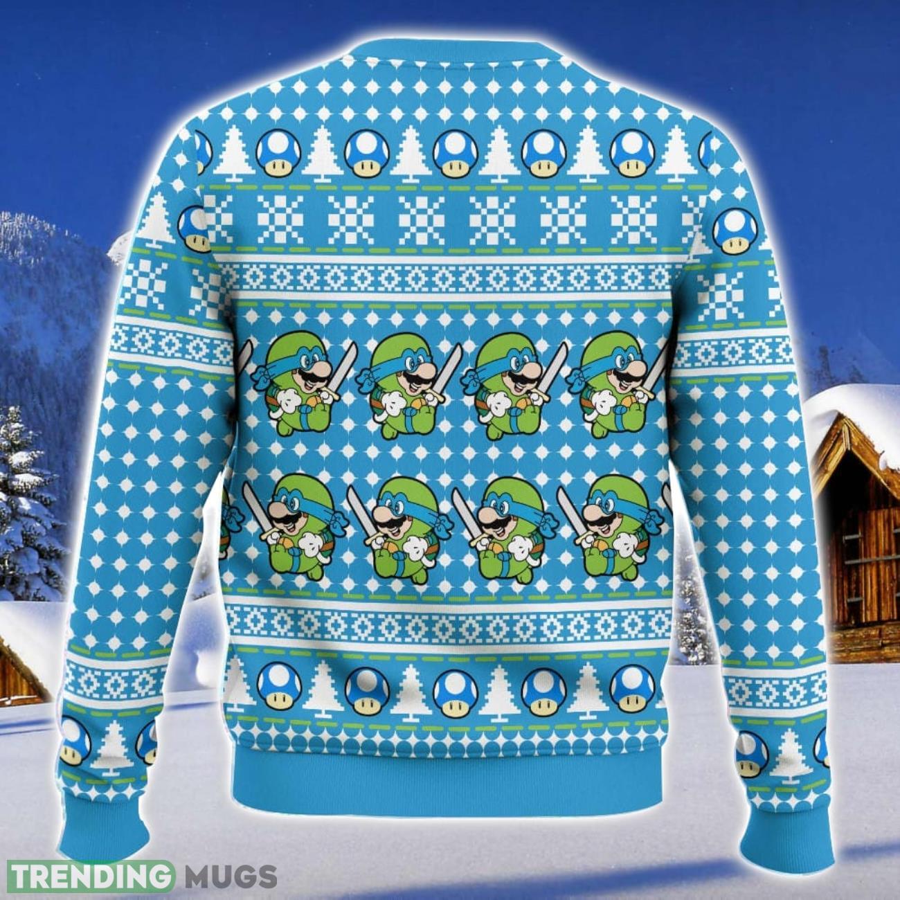 Super Leo Bro Mario All Over Printed Ugly Christmas Sweater Trending Christmas Gift Ideas 3D Sweater Super Leo Bro Mario All Over Printed Ugly Christmas Sweater Trending Christmas Gift Ideas 3D Sweater