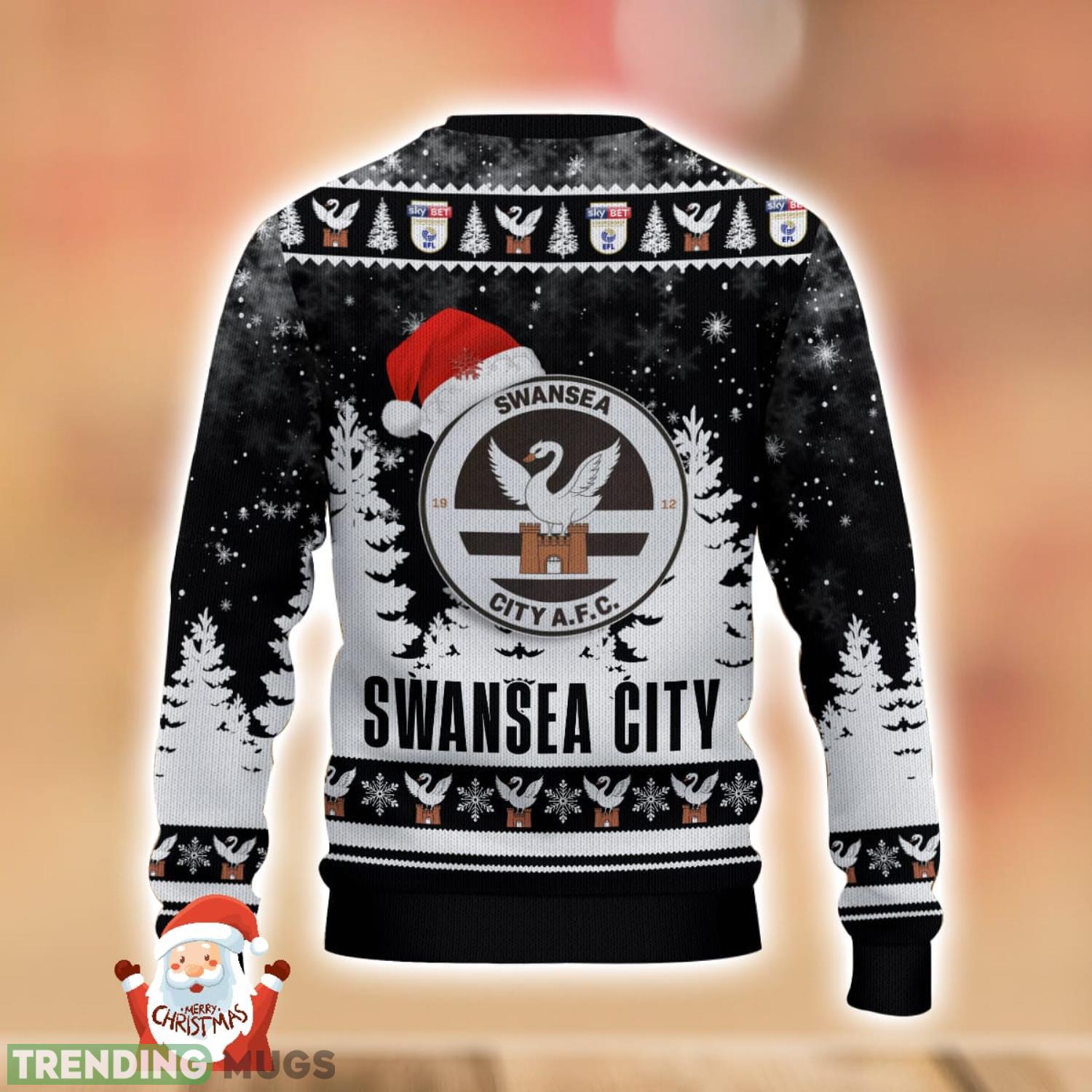 Swansea City A.F.C Ugly Christmas Sweater Holiday Gift Ideas For Men And Women 3D Sweater Swansea City A.F.C Ugly Christmas Sweater Holiday Gift Ideas For Men And Women 3D Sweater