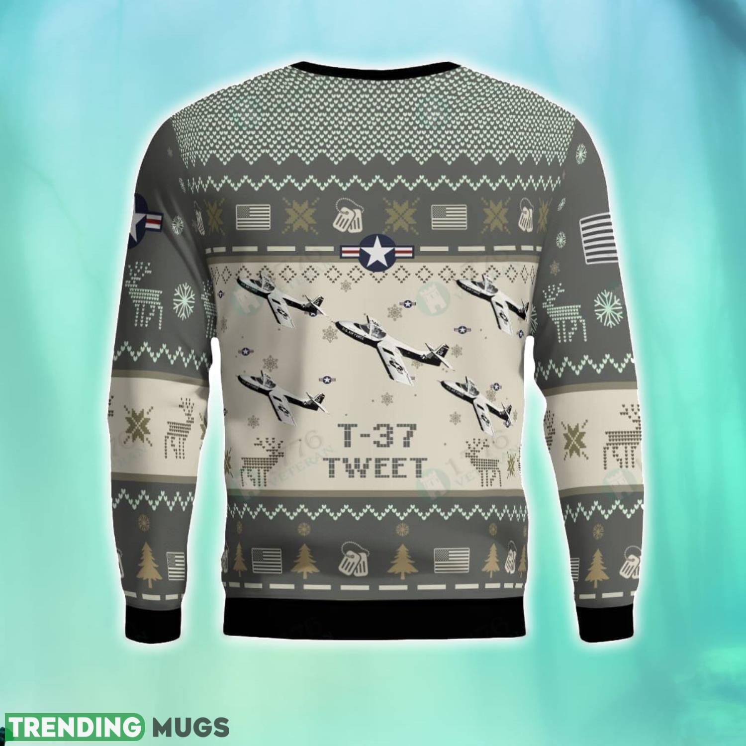 T 37 Tweet T37 3D Aircraft Ugly Sweater Christmas Gift For Men And Women 3D Sweater T 37 Tweet T37 3D Aircraft Ugly Sweater Christmas Gift For Men And Women 3D Sweater