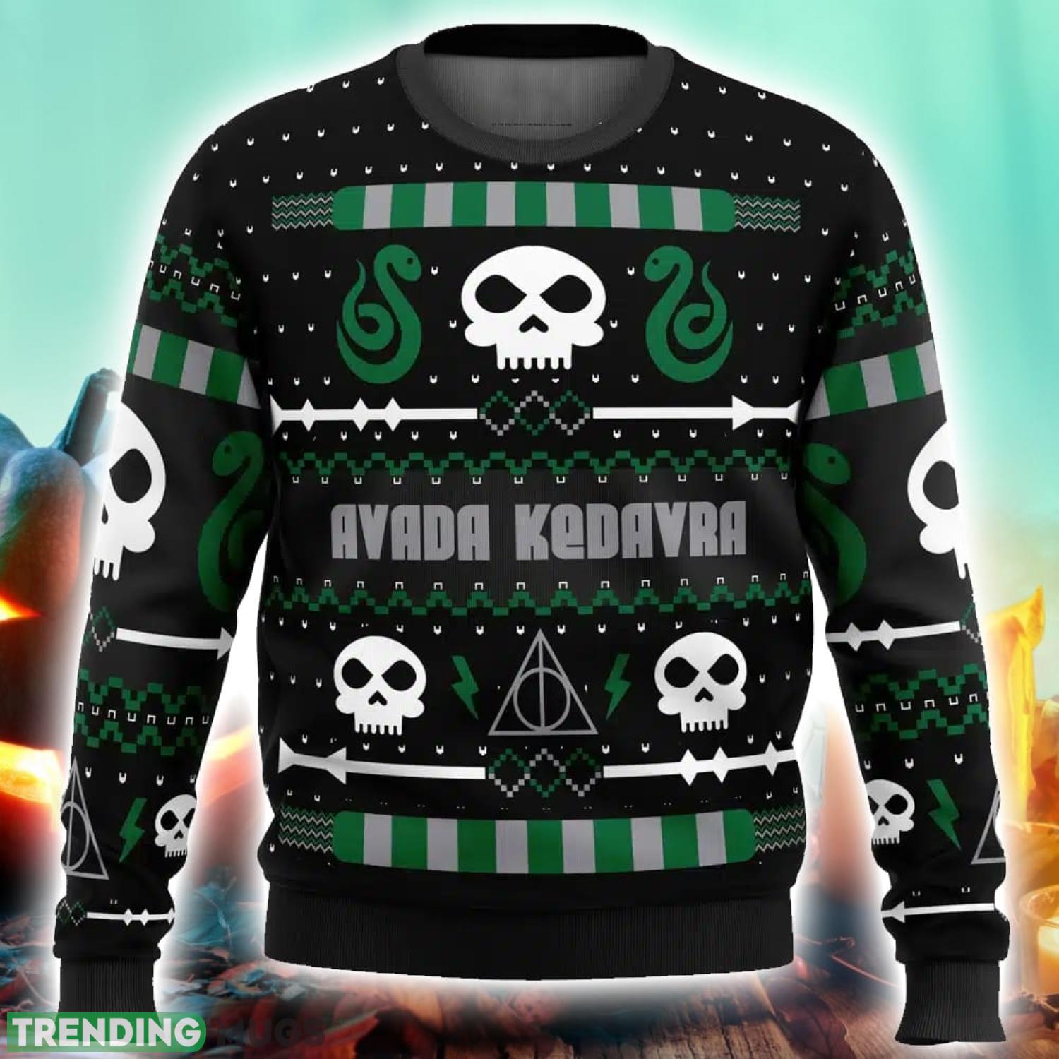 The Dark Sweater Harry Potter Xmas Ugly Christmas Sweater Christmas Season Gift Product Photo 1 The Dark Sweater Harry Potter Xmas Ugly Christmas Sweater Christmas Season Gift Product Photo 1