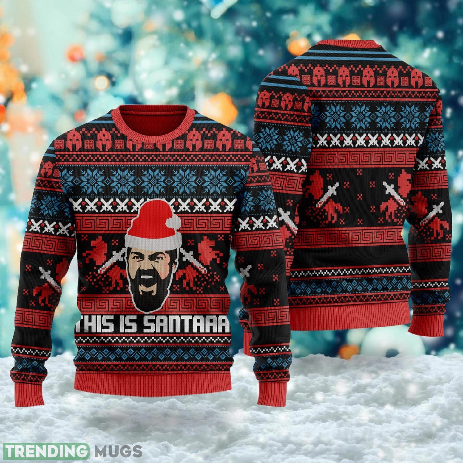 This Is Santaaa Quotes 3D All Over Printed T-shirt, Action Movie Ugly Christmas Sweater Christmas Sweater For Men And Women Product Photo 1 This Is Santaaa Quotes 3D All Over Printed T-shirt, Action Movie Ugly Christmas Sweater Christmas Sweater For Men And Women Product Photo 1