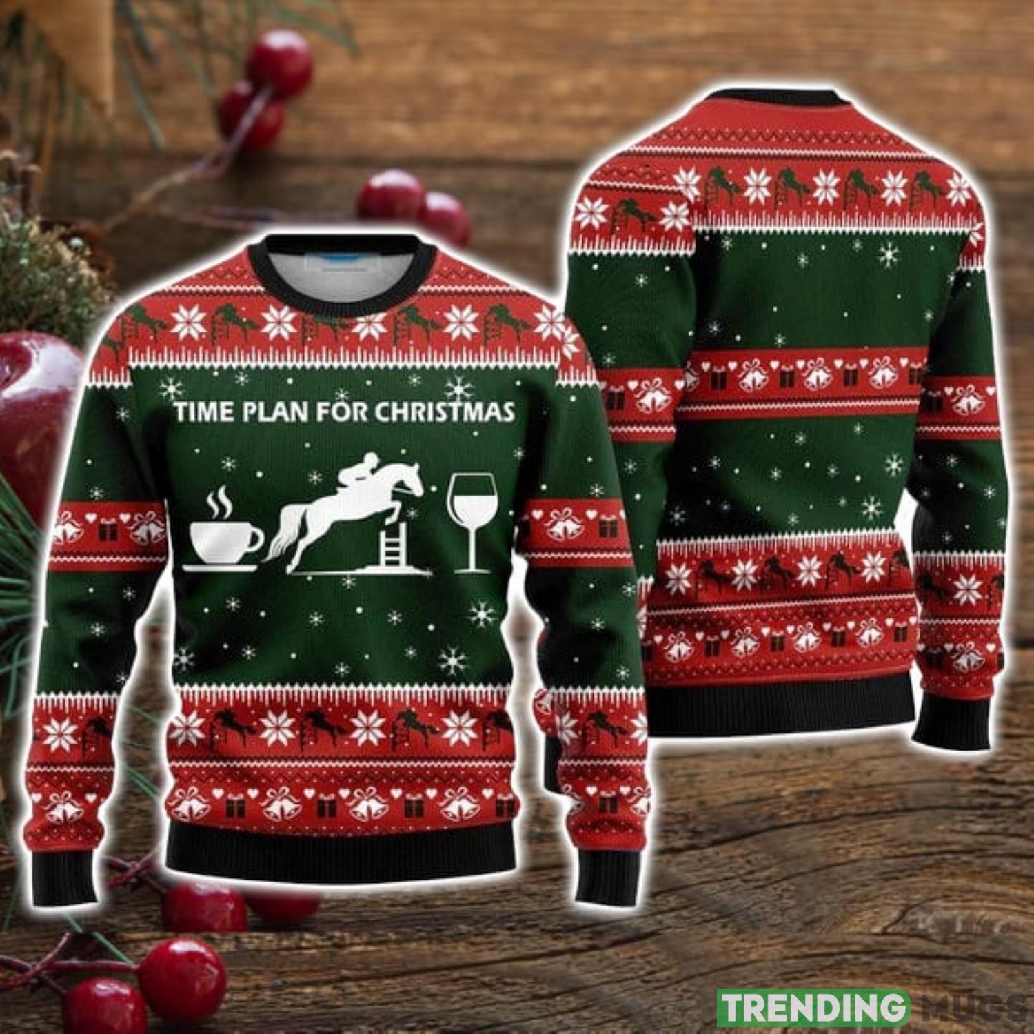 Time Plan For Ugly Christmas Sweater Christmas Holiday Gift For Men And Women Product Photo 1 Time Plan For Ugly Christmas Sweater Christmas Holiday Gift For Men And Women Product Photo 1