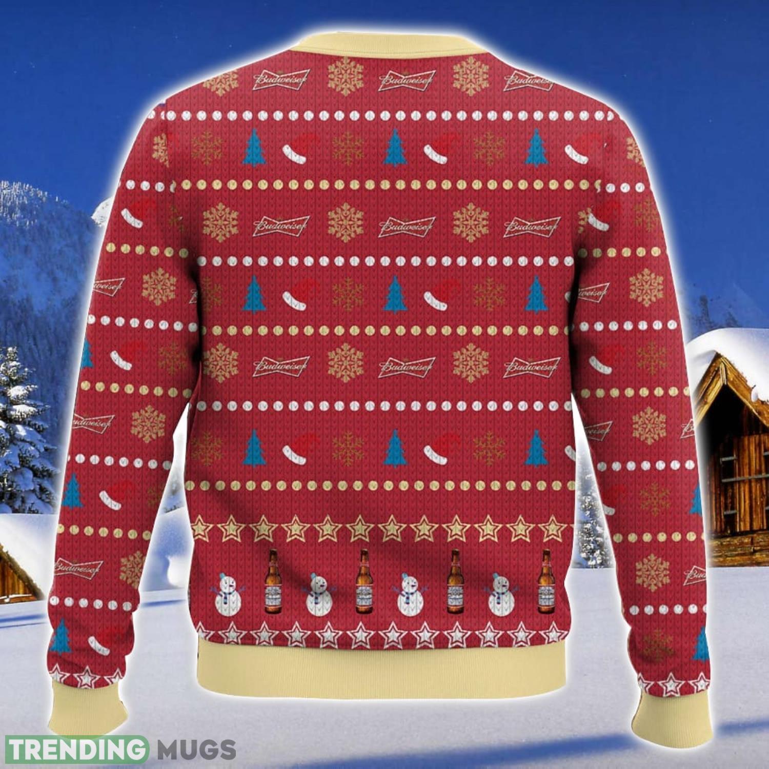 Time To Drink Budweiser All Over Printed Ugly Christmas Sweater Trending Christmas Gift Ideas 3D Sweater Time To Drink Budweiser All Over Printed Ugly Christmas Sweater Trending Christmas Gift Ideas 3D Sweater