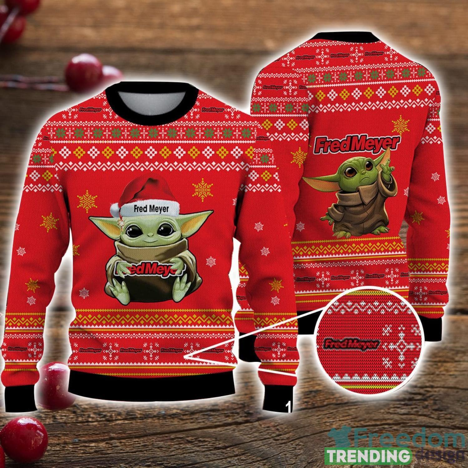 Ugly Sweater Fred Meyer Christmas Gift 3D Sweater Men And Women Sweater Product Photo 1 Ugly Sweater Fred Meyer Christmas Gift 3D Sweater Men And Women Sweater Product Photo 1