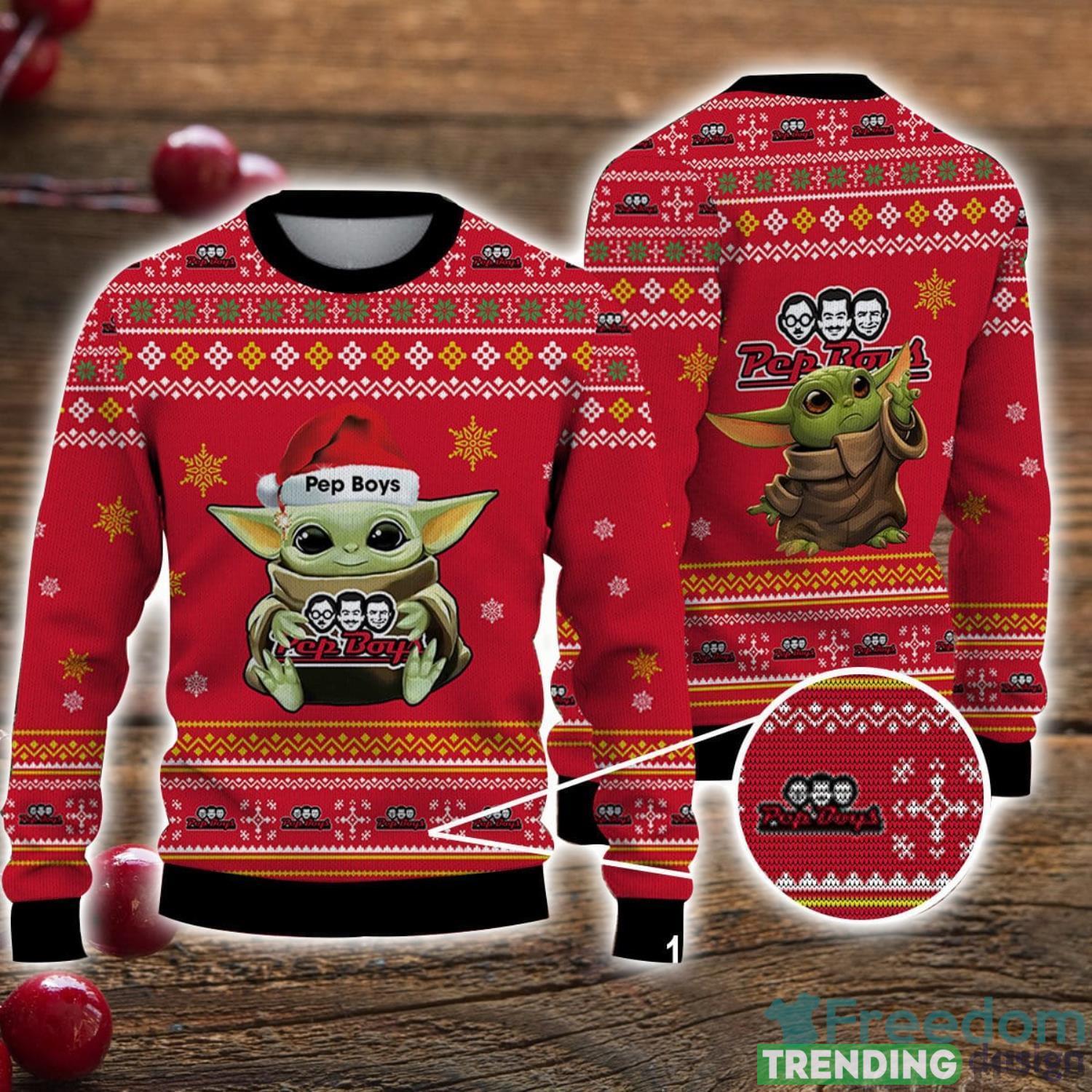 Ugly Sweater Pep Boys Christmas Gift 3D Sweater Men And Women Sweater Product Photo 1 Ugly Sweater Pep Boys Christmas Gift 3D Sweater Men And Women Sweater Product Photo 1