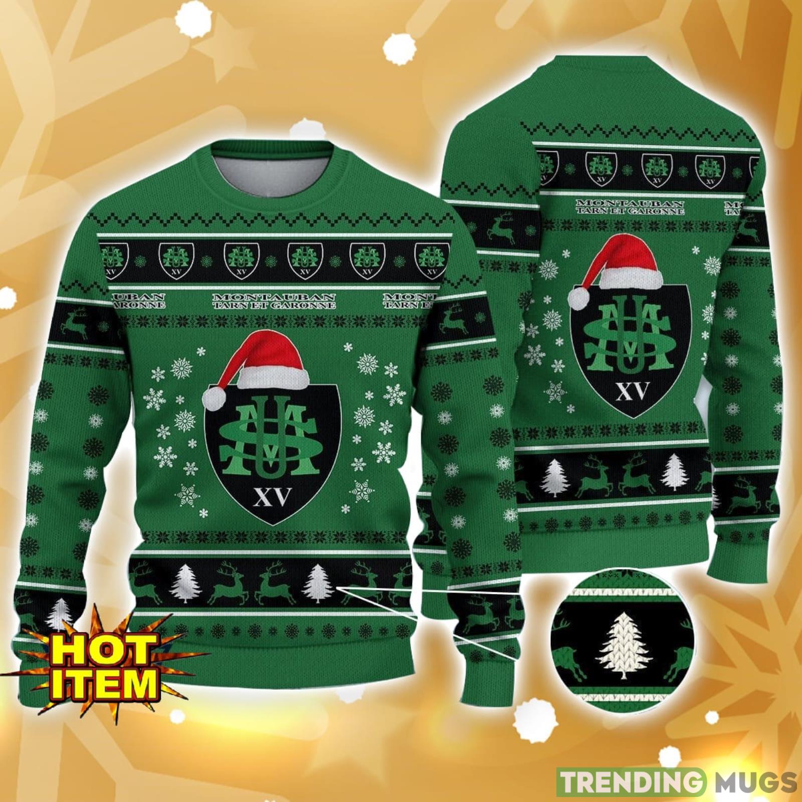 US Montauban Ugly Christmas Sweater Holiday Gft Product Photo 1 US Montauban Ugly Christmas Sweater Holiday Gft Product Photo 1