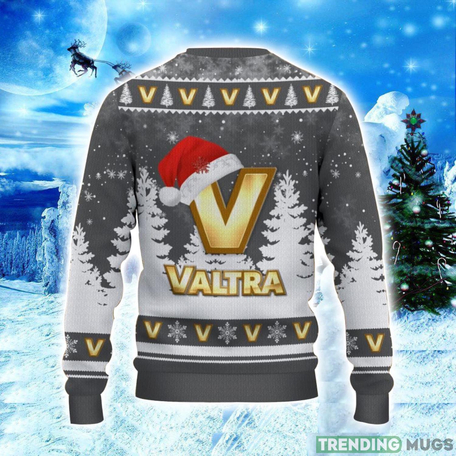 Valtra Logo Wearing Santa Hat Christmas Gift Ugly Christmas Sweater Christmas Gift Ideas 3D Sweater Valtra Logo Wearing Santa Hat Christmas Gift Ugly Christmas Sweater Christmas Gift Ideas 3D Sweater