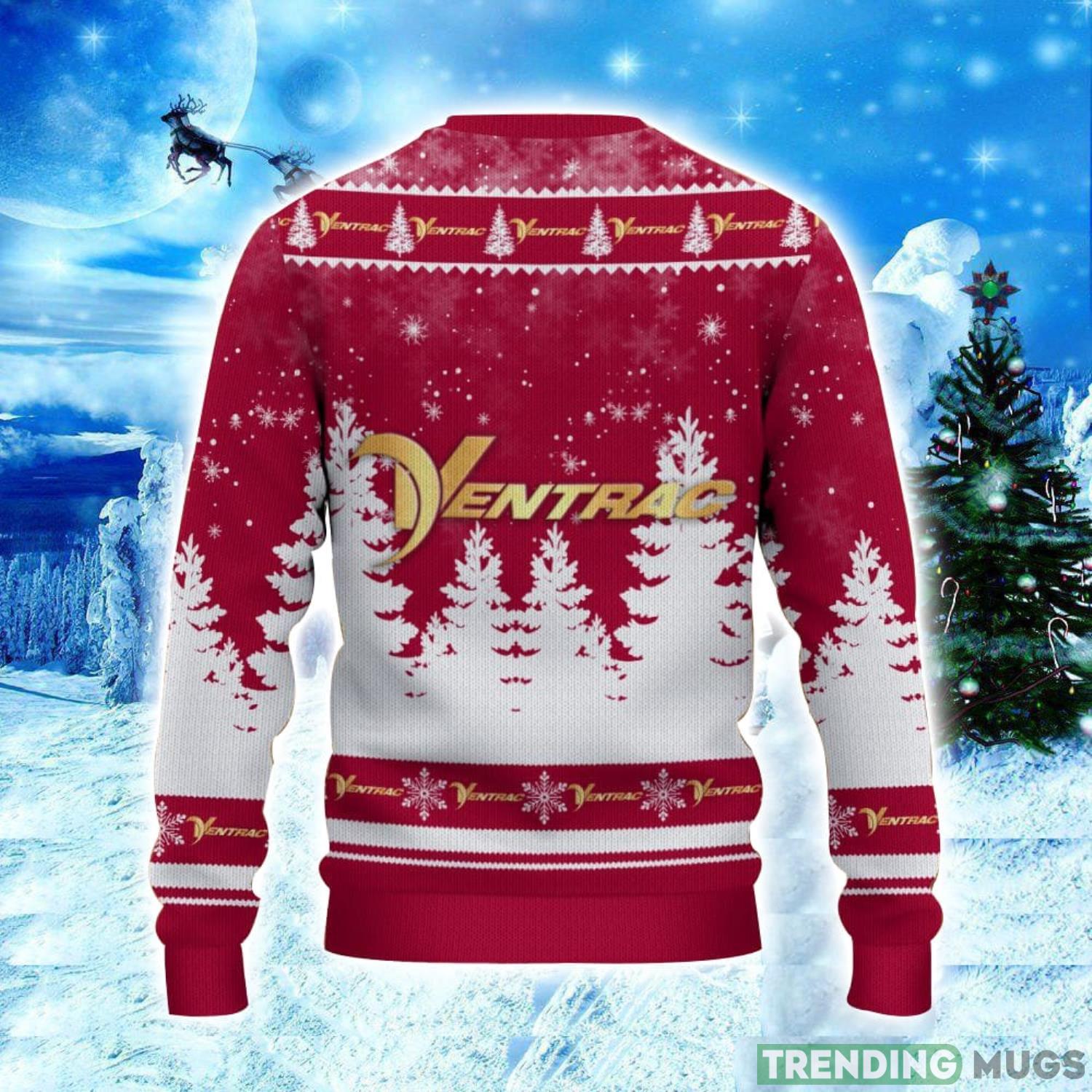Ventrac Logo Wearing Santa Hat Christmas Gift Ugly Christmas Sweater Christmas Gift Ideas 3D Sweater Ventrac Logo Wearing Santa Hat Christmas Gift Ugly Christmas Sweater Christmas Gift Ideas 3D Sweater