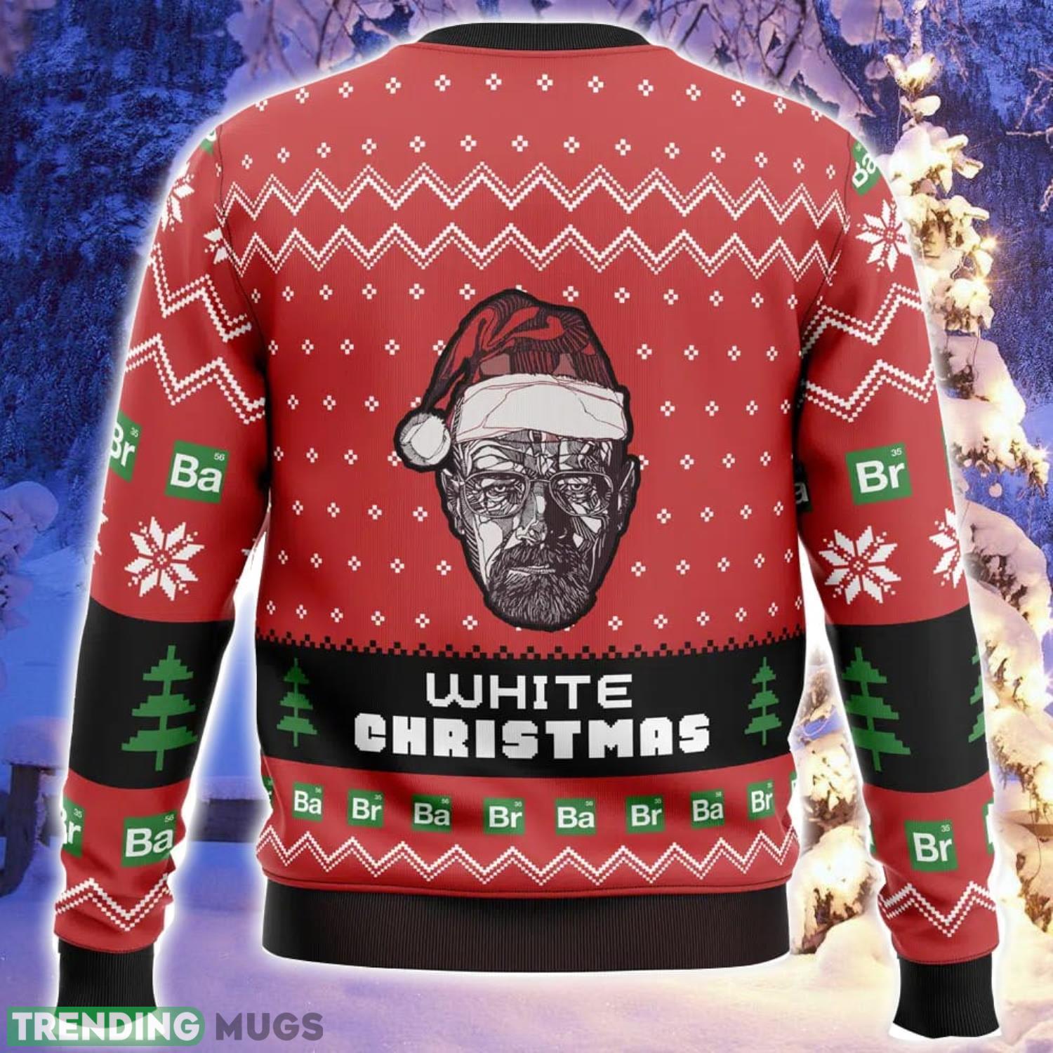 White Christmas Breaking Bad Ugly Christmas Sweater Family Christmas Gift Ideas 3D Sweater White Christmas Breaking Bad Ugly Christmas Sweater Family Christmas Gift Ideas 3D Sweater