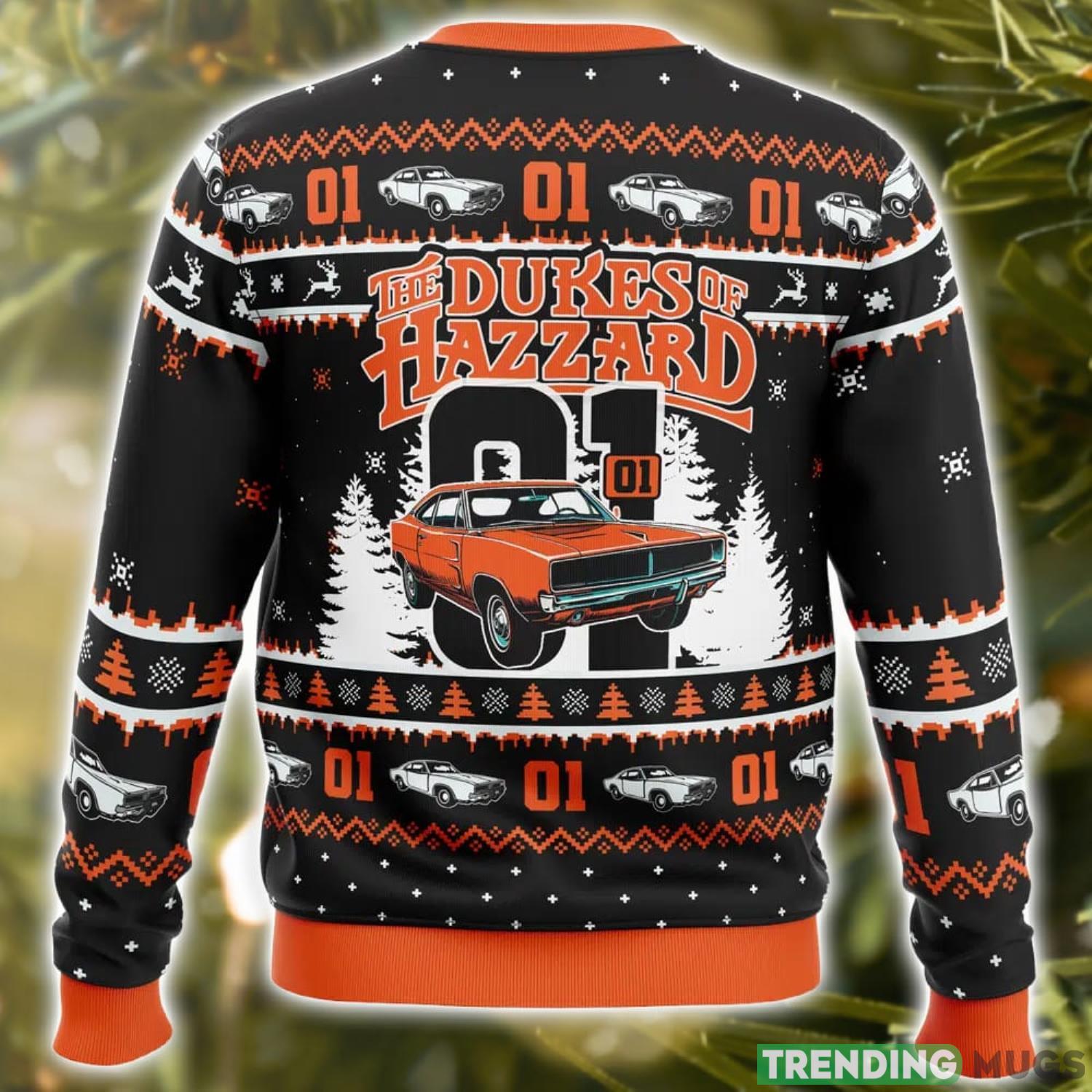 Zero One The Duke of Hazzard Ugly Christmas Sweater Holiday Gift Christmas Sweater 3D Sweater Zero One The Duke of Hazzard Ugly Christmas Sweater Holiday Gift Christmas Sweater 3D Sweater