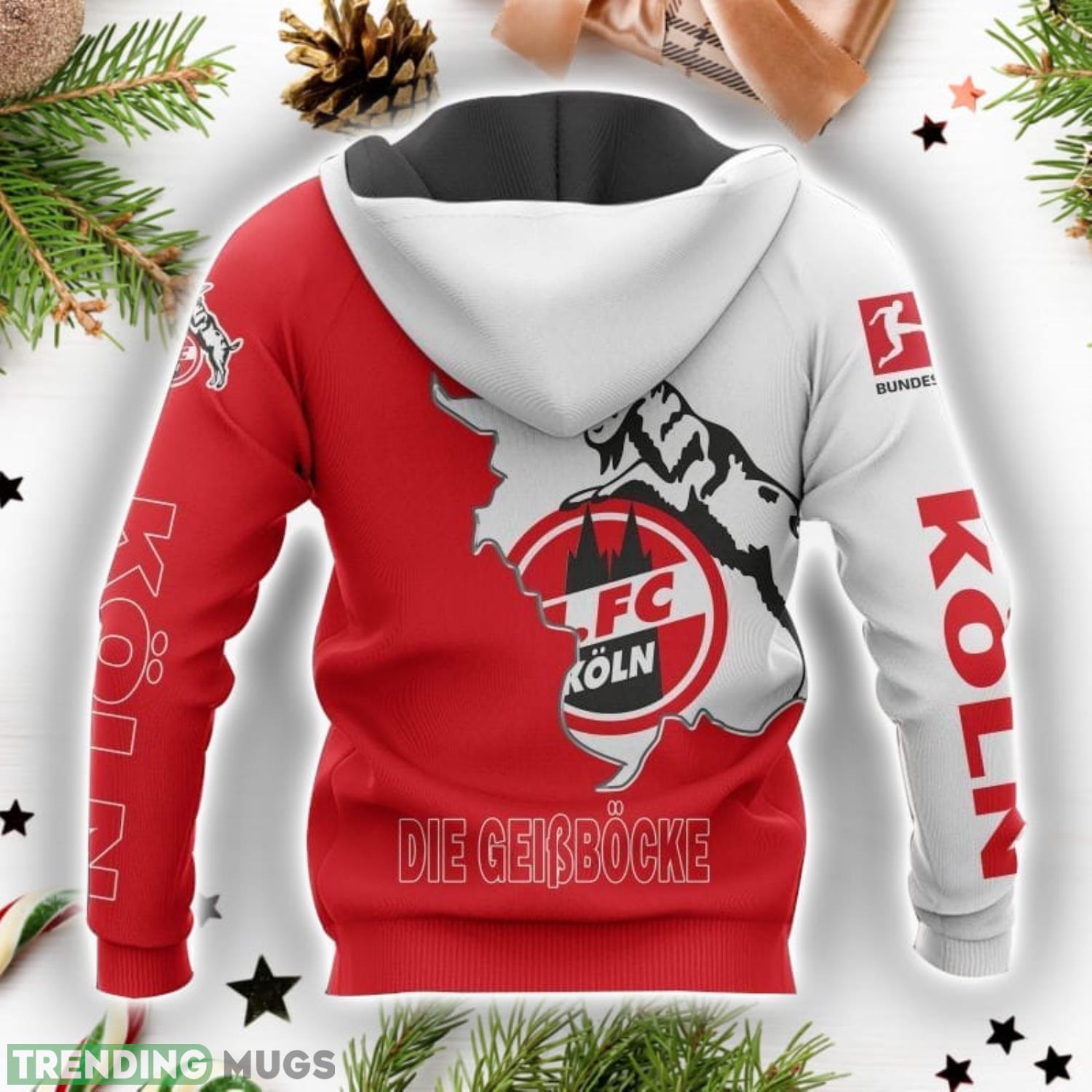 1. FC Koln Printing Hoodie 3D All Over Printed Gift For Men And Women Red White 3D Hoodies 1. FC Koln Printing Hoodie 3D All Over Printed Gift For Men And Women Red White 3D Hoodies