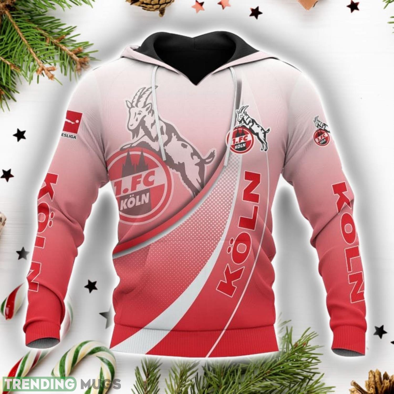 1. FC Koln Printing Hoodie 3D All Over Printed Unisex Hoodie Product Photo 1 1. FC Koln Printing Hoodie 3D All Over Printed Unisex Hoodie Product Photo 1