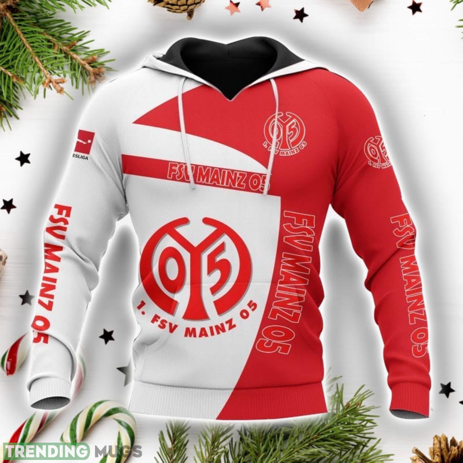 1. FSV Mainz 05 Printing Hoodie 3D All Over Printed Nice Gift Product Photo 1