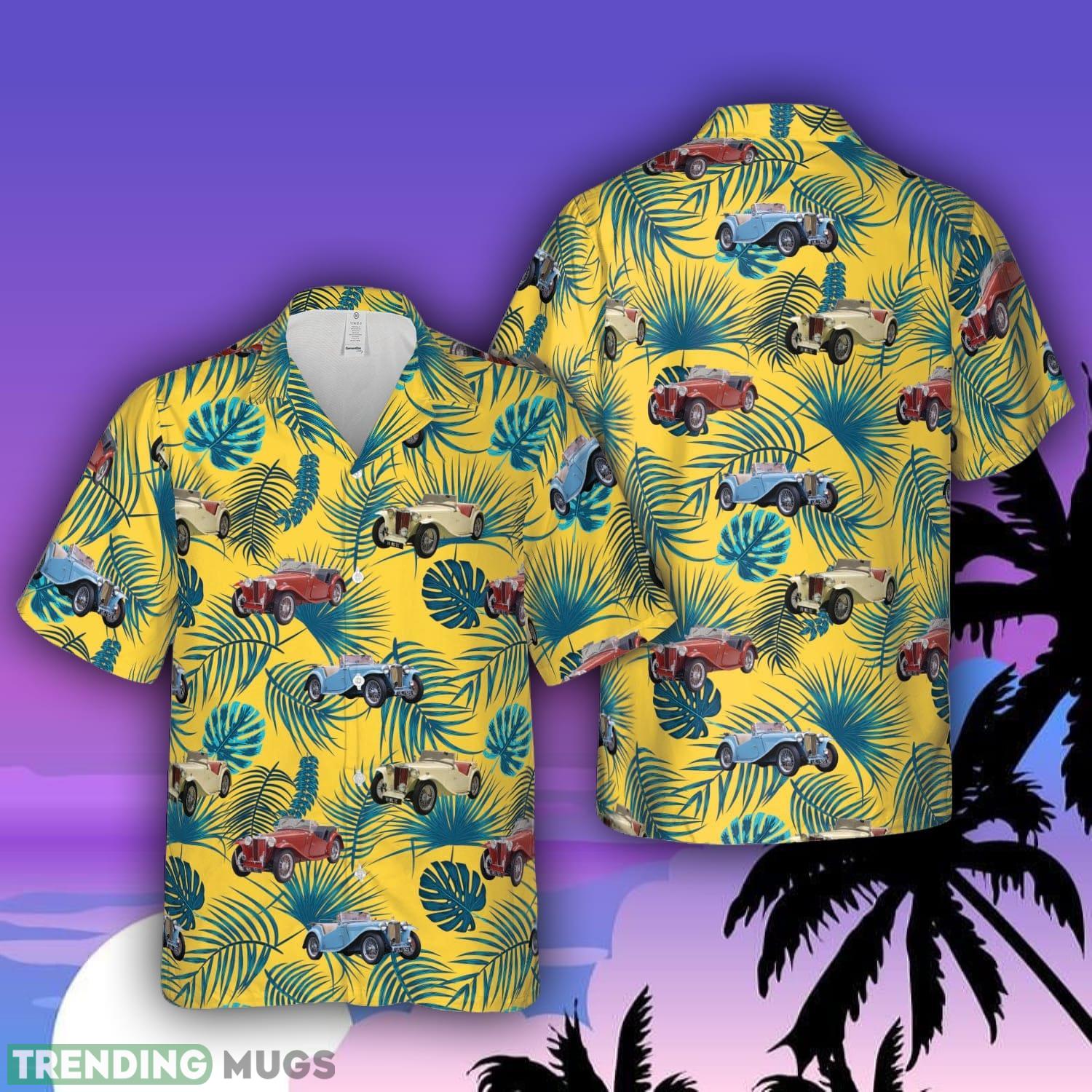 1948 MG TC Aloha Hawaiian Shirt Men And Women Beach Shirt Product Photo 1 1948 MG TC Aloha Hawaiian Shirt Men And Women Beach Shirt Product Photo 1
