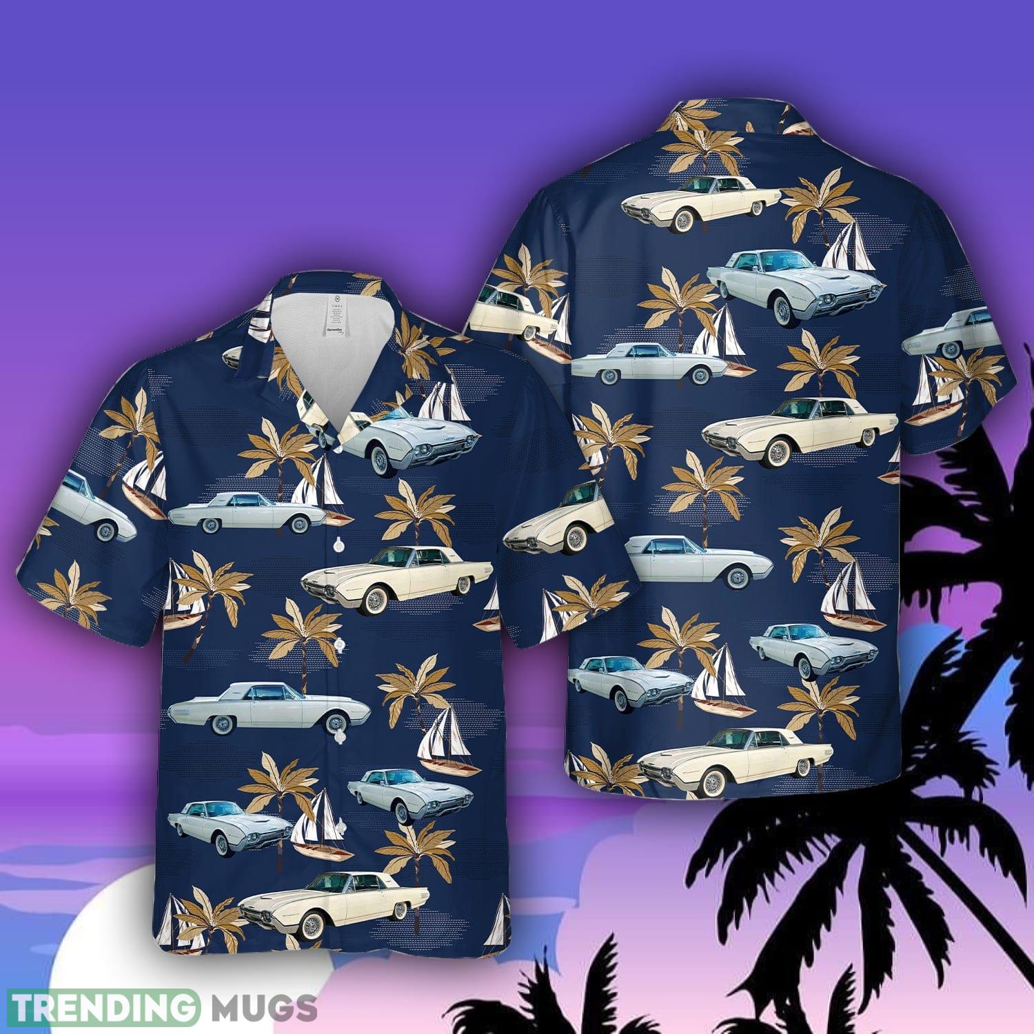 1961 Ford Thunderbird Aloha Hawaiian Shirt Men And Women Beach Shirt Product Photo 1 1961 Ford Thunderbird Aloha Hawaiian Shirt Men And Women Beach Shirt Product Photo 1
